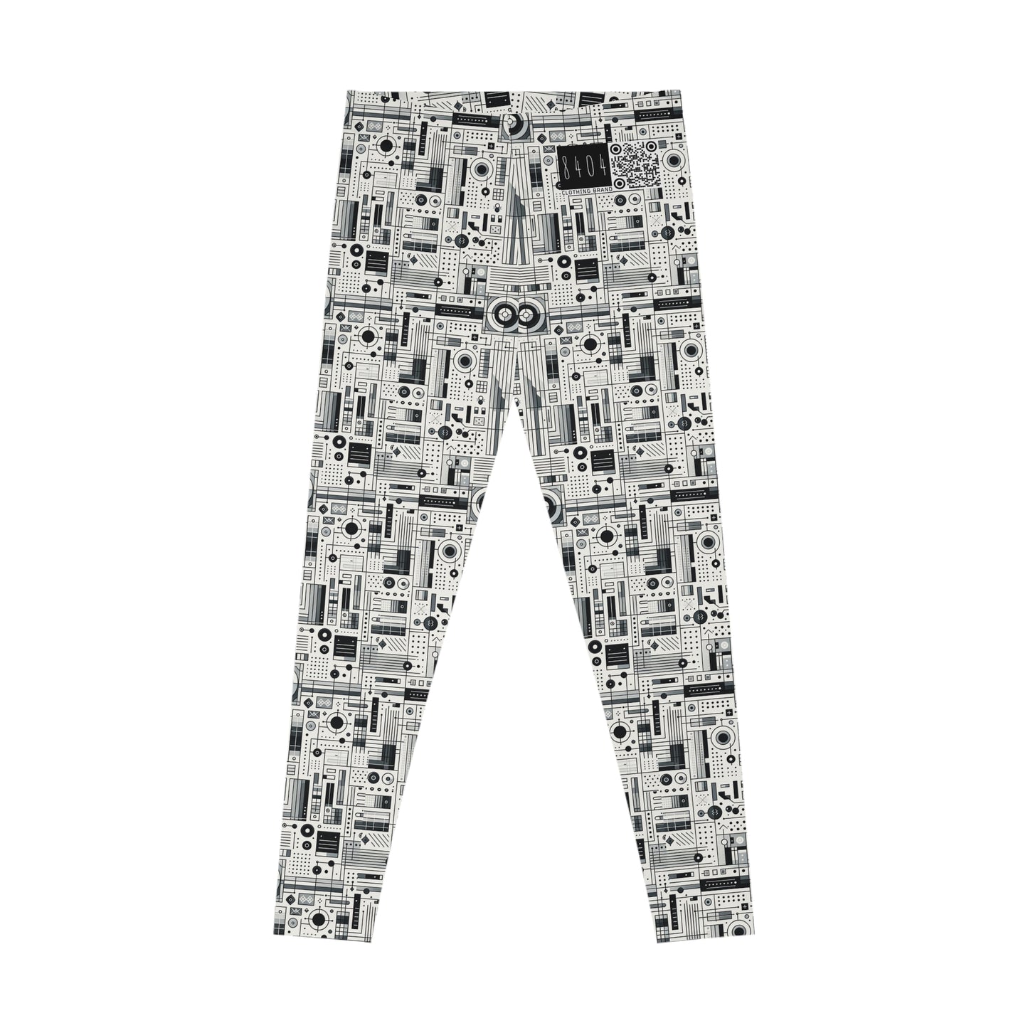 Digital Minimalism Minimalist Tech Stretch Leggings - 8404 Design-53