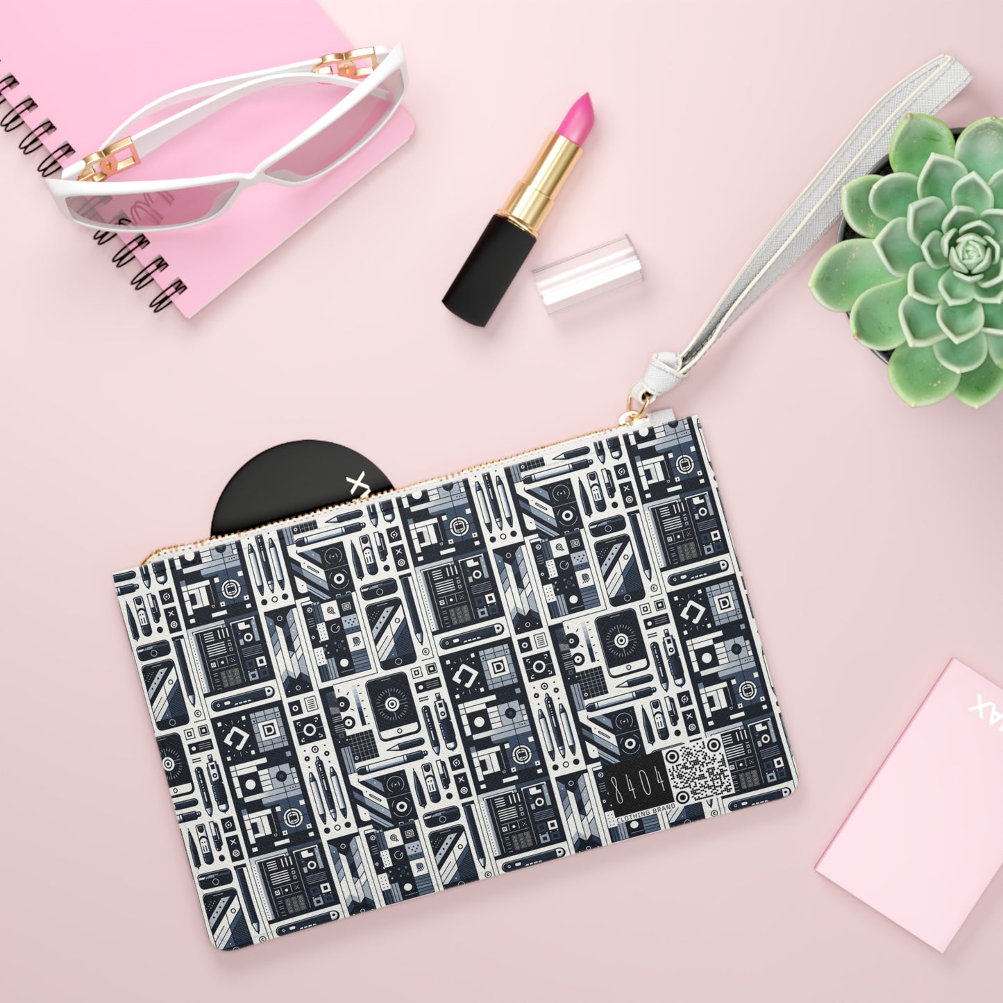 Minimalist Athleisure Minimalist Tech Clutch Bag - 8404 Design-60