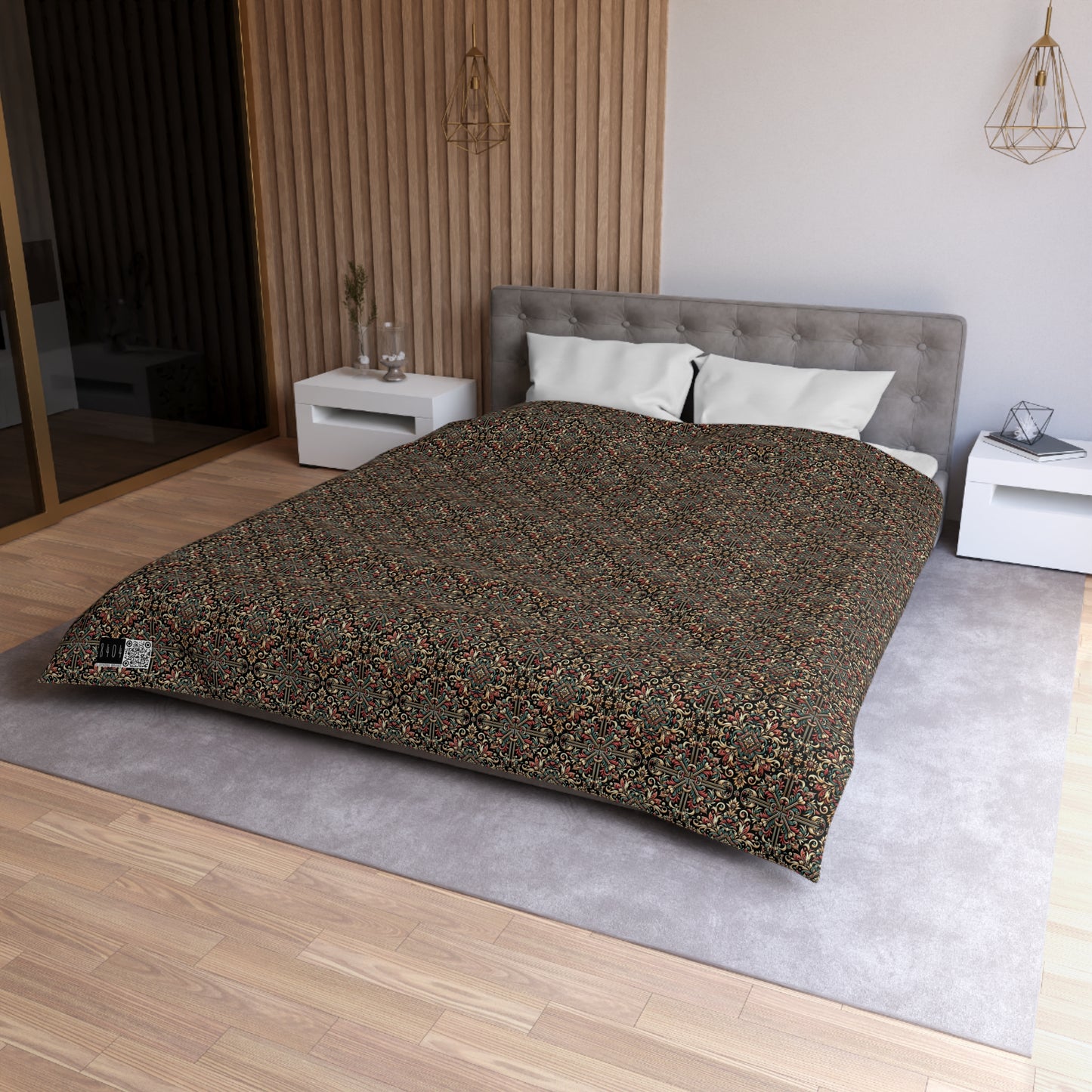 Streetwear Renaissance Artistic Clash of Old and New Microfiber Duvet Cover - 8404 Design-46