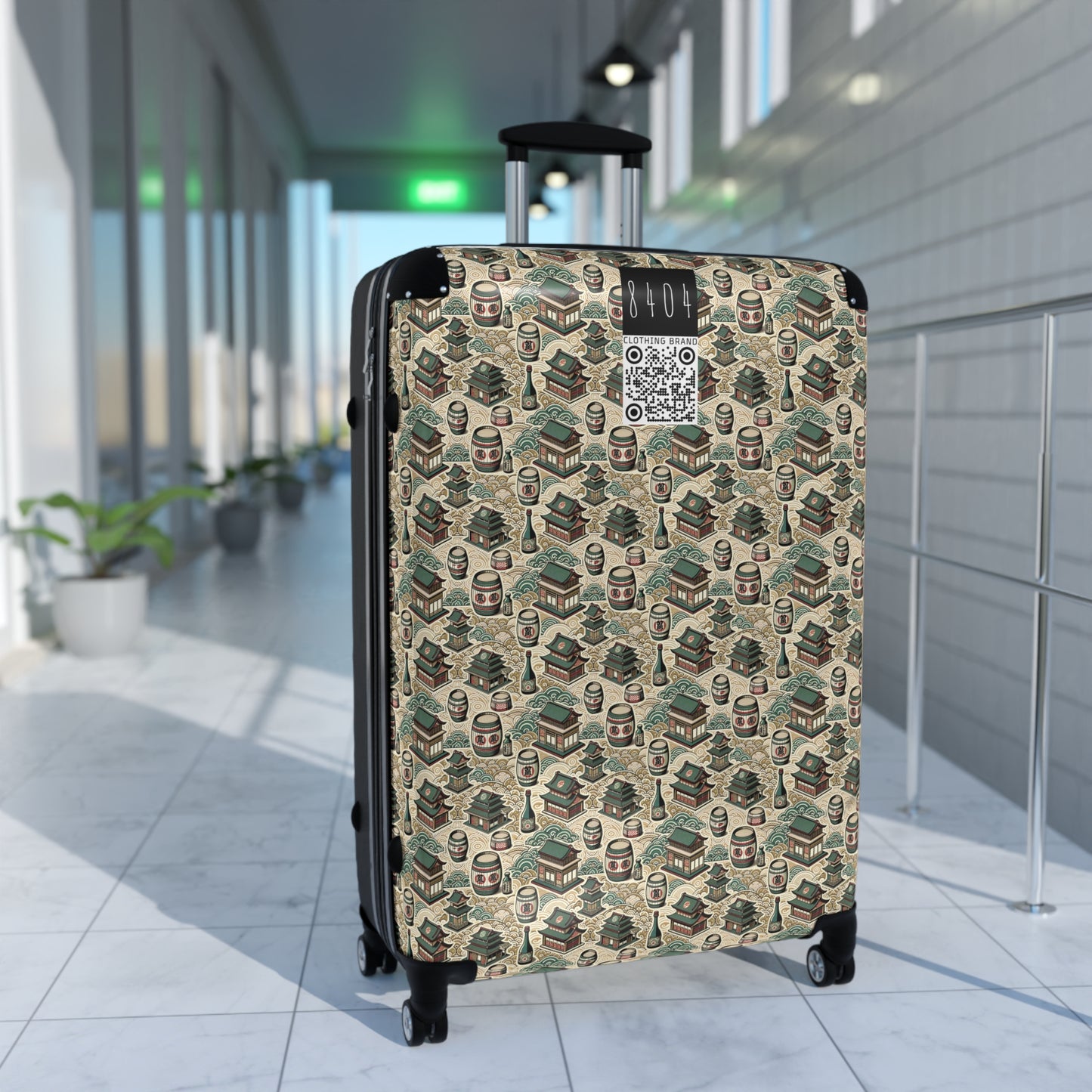 Cultural Artisanal Fusion Contemporary Cultural Elegance Suitcase - 8404 Design-68