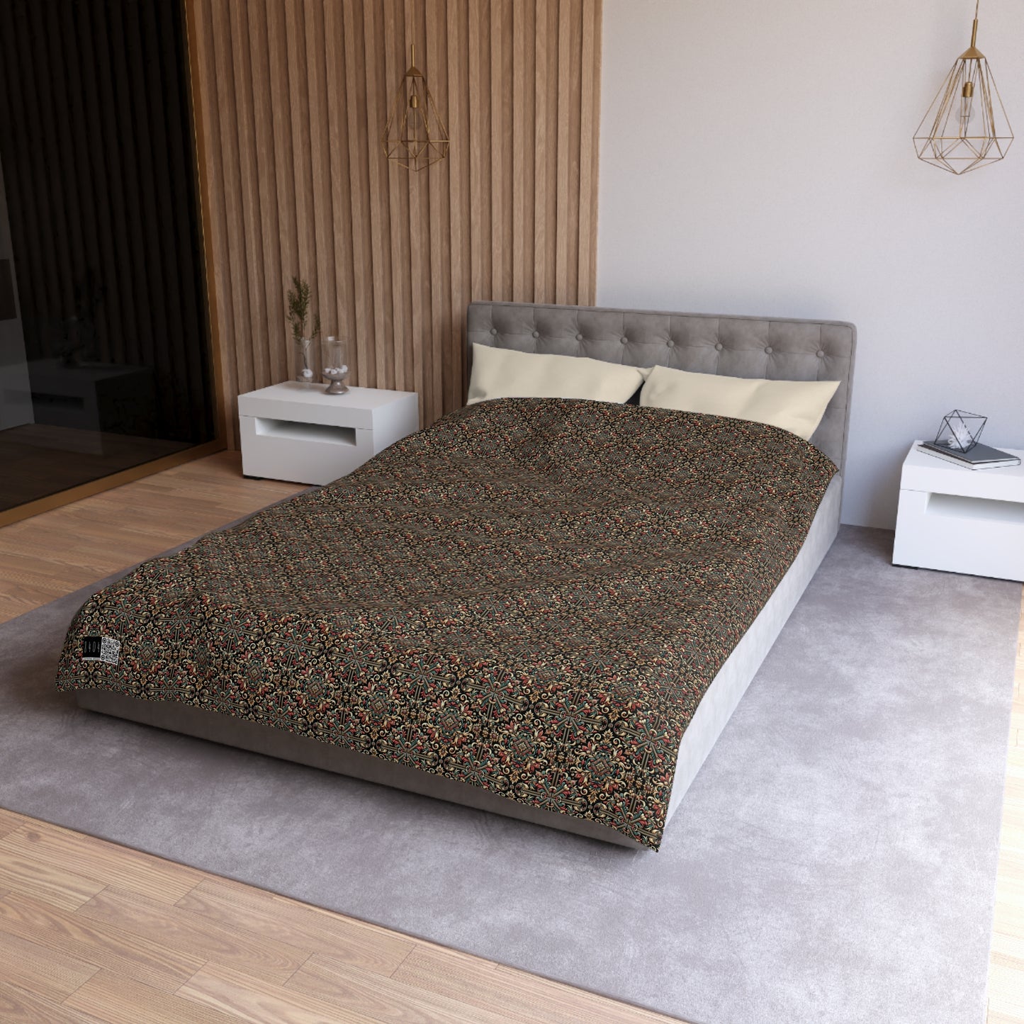 Streetwear Renaissance Artistic Clash of Old and New Microfiber Duvet Cover - 8404 Design-46