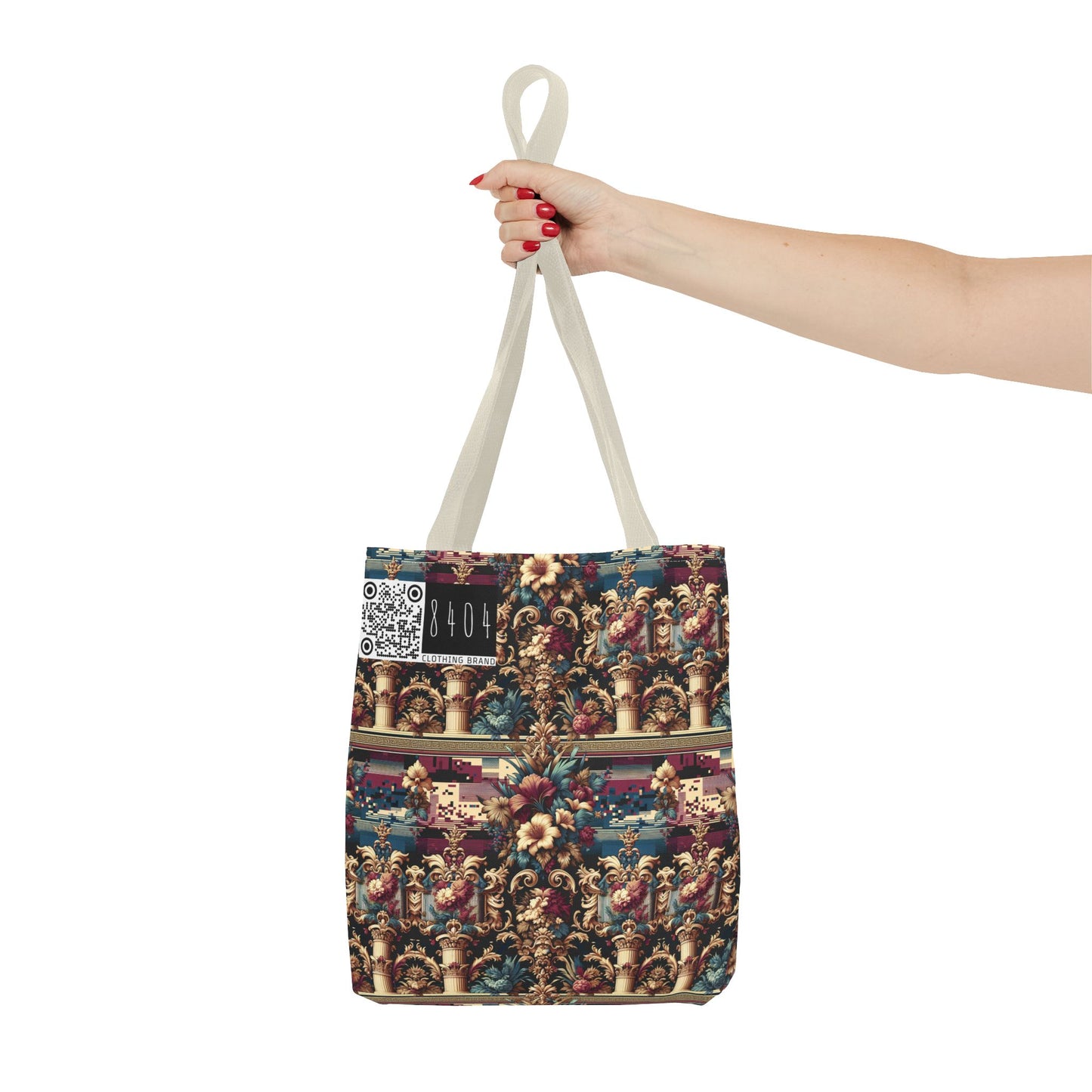 Digital Renaissance Modern Baroque Fusion Tote Bag - 8404 Design-58