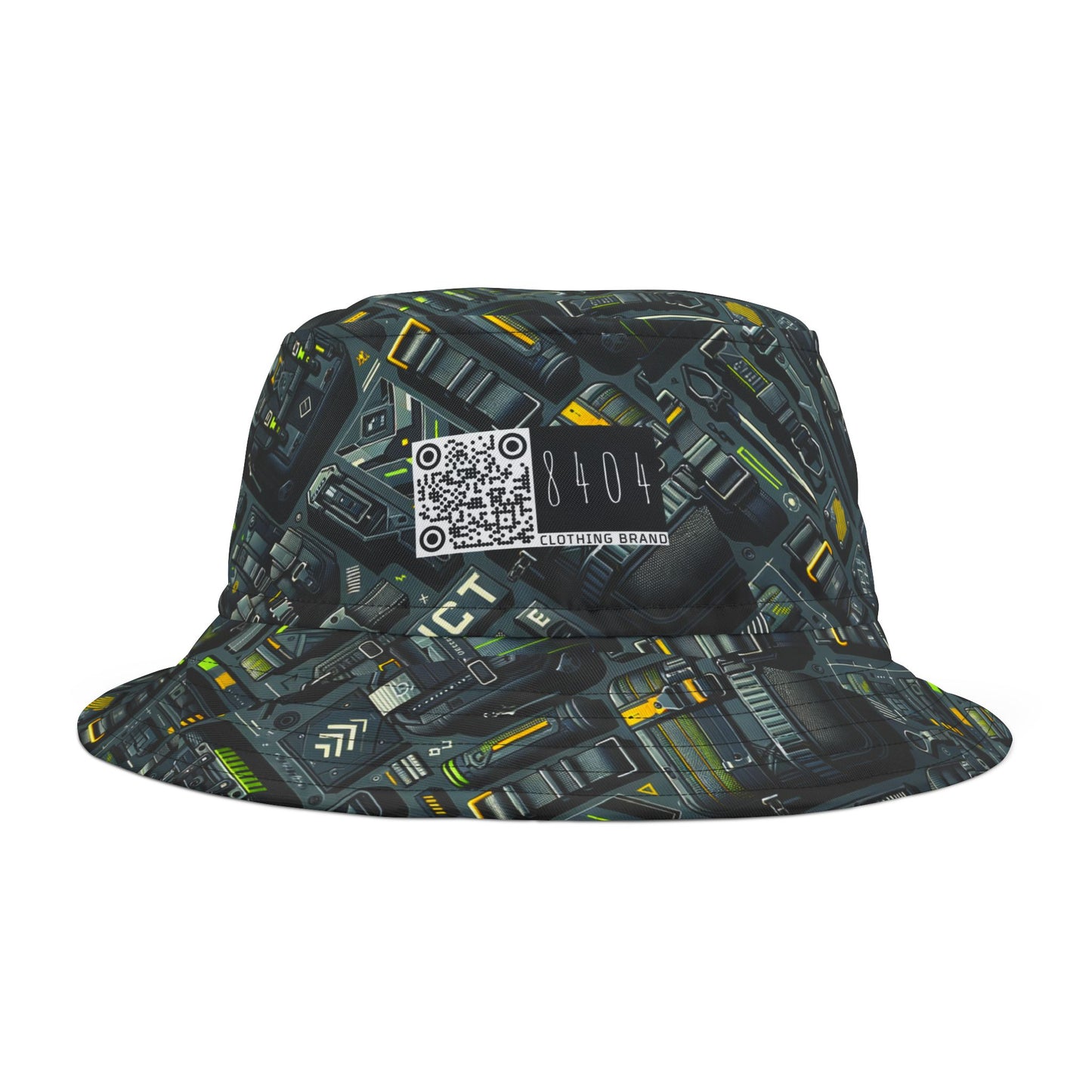 Tech Utility Streetwear Futuristic Tech-Forward Bucket Hat - 8404 Design-47