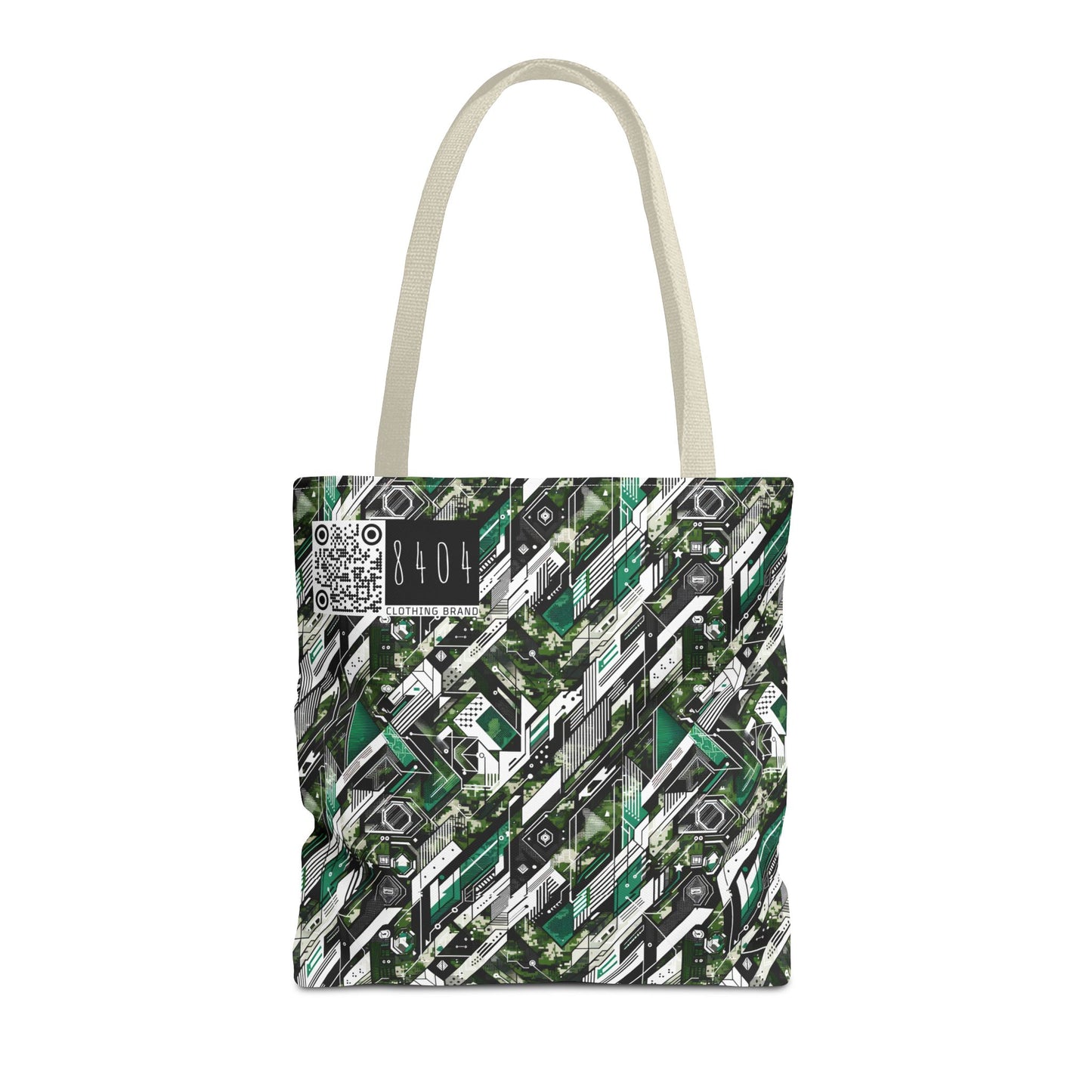 Tech Camo Fusion Tech-Forward Streetwear With a Futuristic Edge Tote Bag - 8404 Design-63