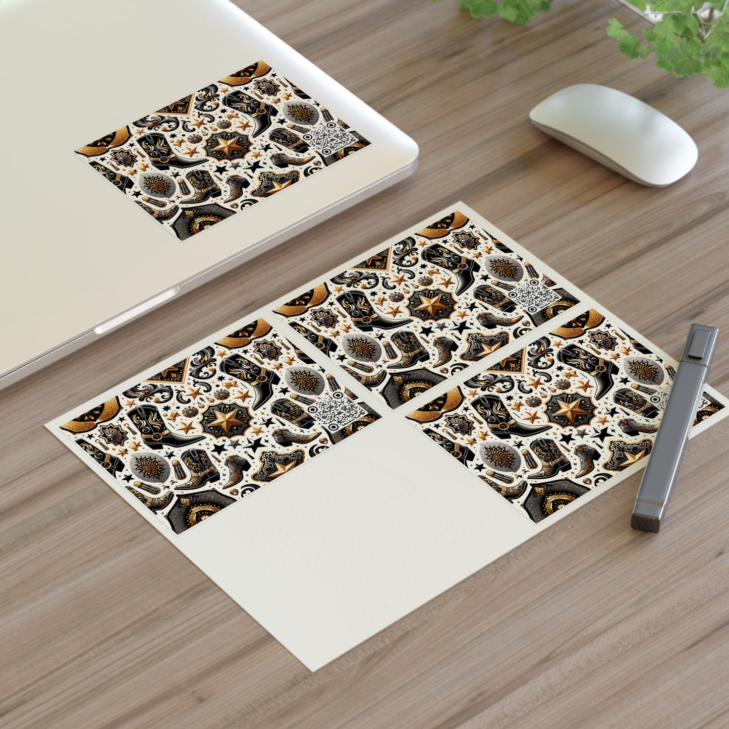 Cowboy Chic Revival Bold Western Glam Sticker Sheets - 8404 Design-60