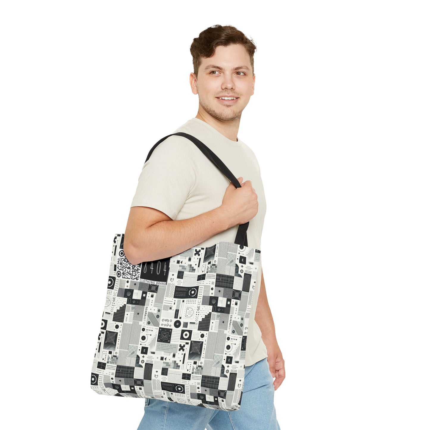 Digital Minimalism Minimalist Tech Tote Bag - 8404 Design-50