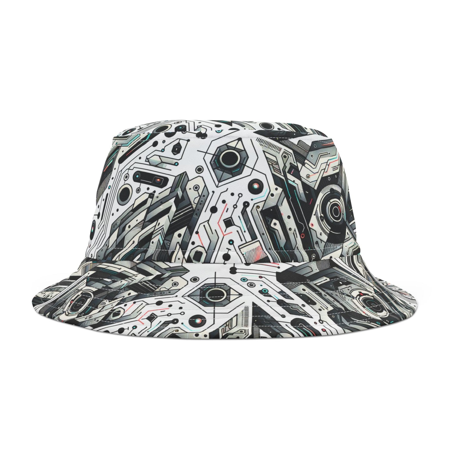 Tech-Infused Streetwear Tech-Forward Minimalism Bucket Hat - 8404 Design-51