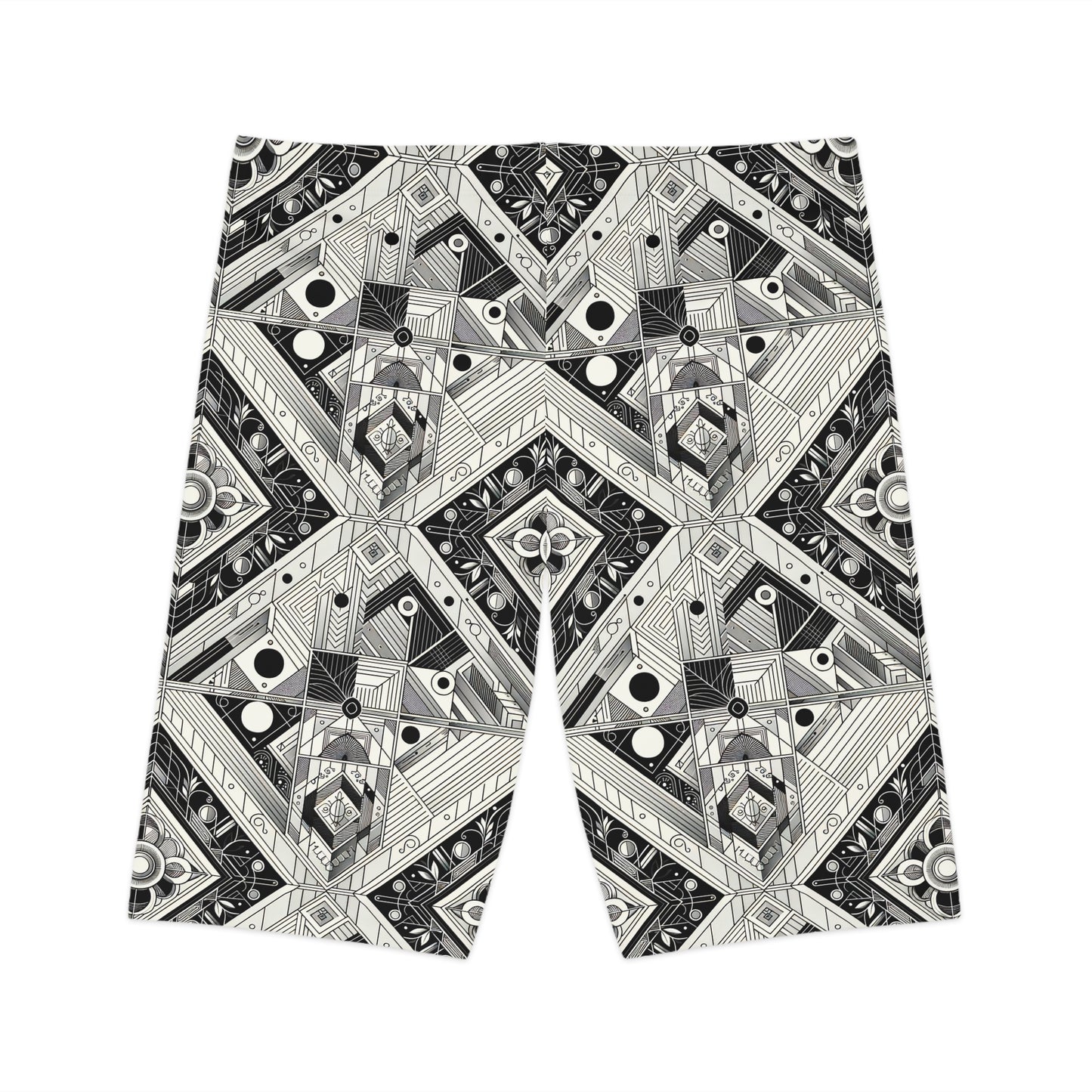 Tech Minimalism Minimalist Tech Women's Bike Shorts - 8404 Design-54