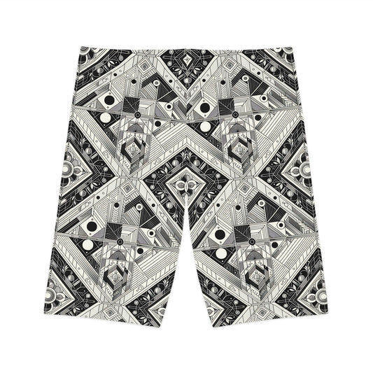 Tech Minimalism Minimalist Tech Women's Bike Shorts - 8404 Design-54