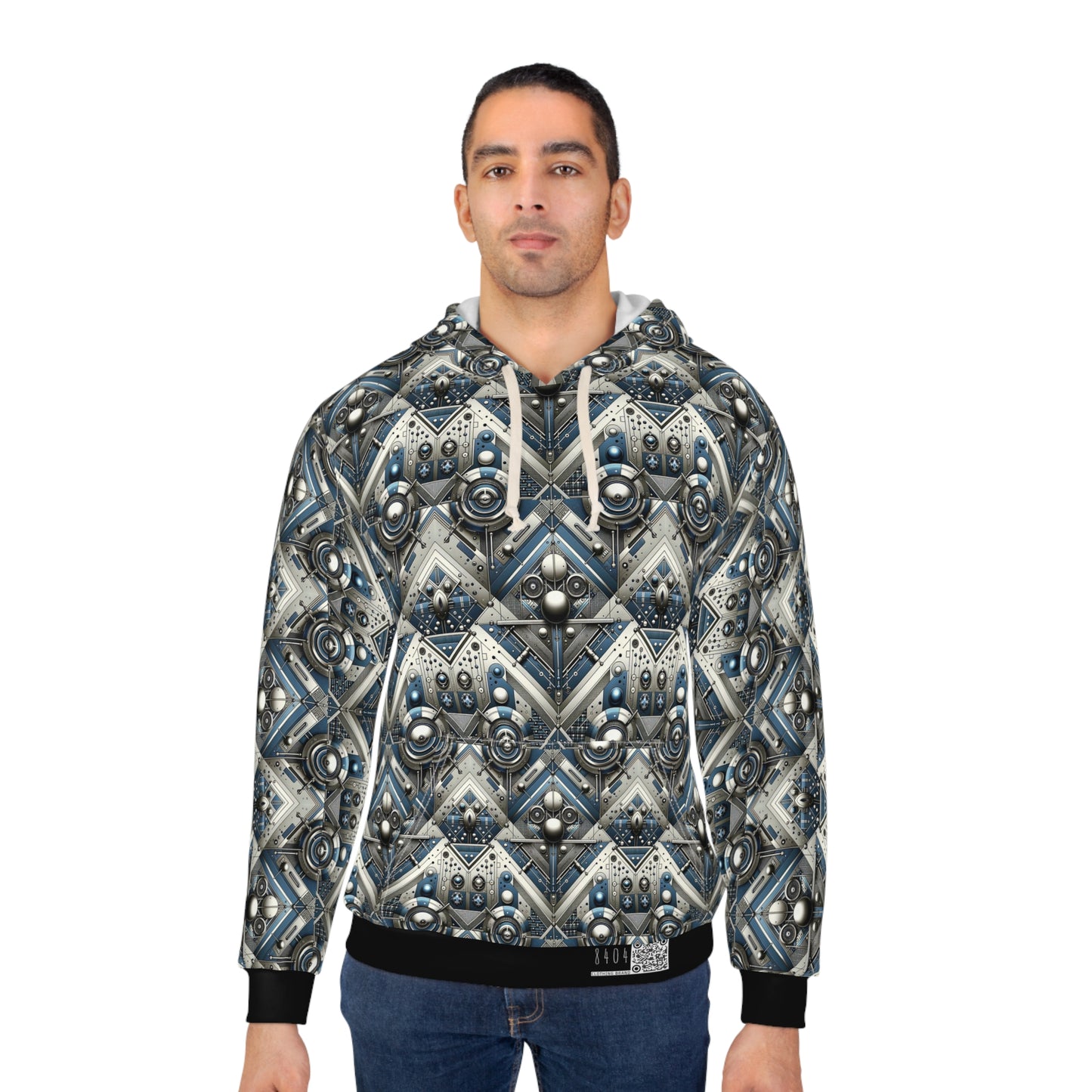 Tech Utility Fusion Tech-Forward Utility With a Futuristic Edge Pullover Hoodie - 8404 Design-63