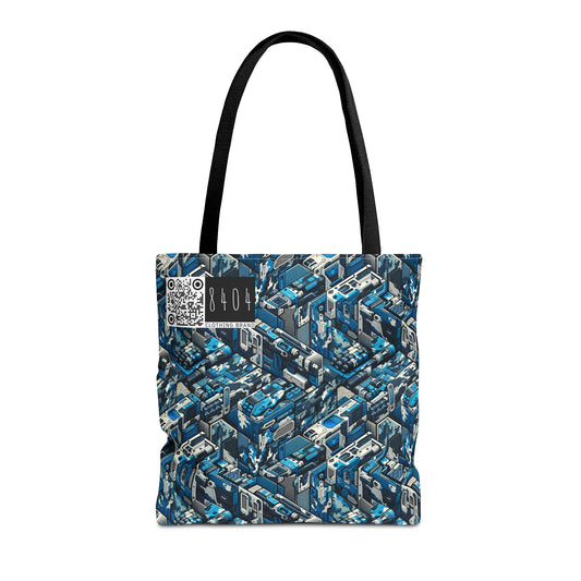 Tech Urban Camo Tech-Forward Streetwear With a Futuristic Military Edge Tote Bag - 8404 Design-51