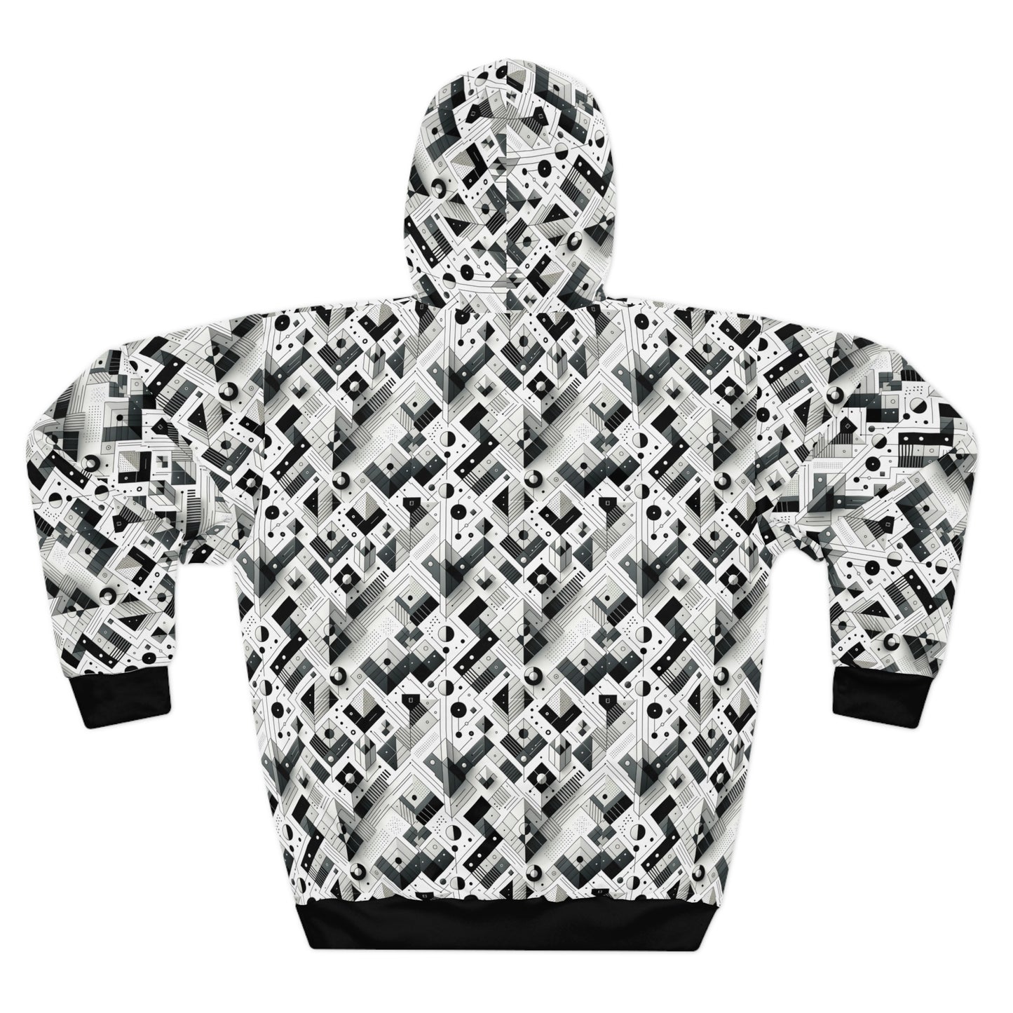 Digital Minimalism Minimalist Tech Pullover Hoodie - 8404 Design-69