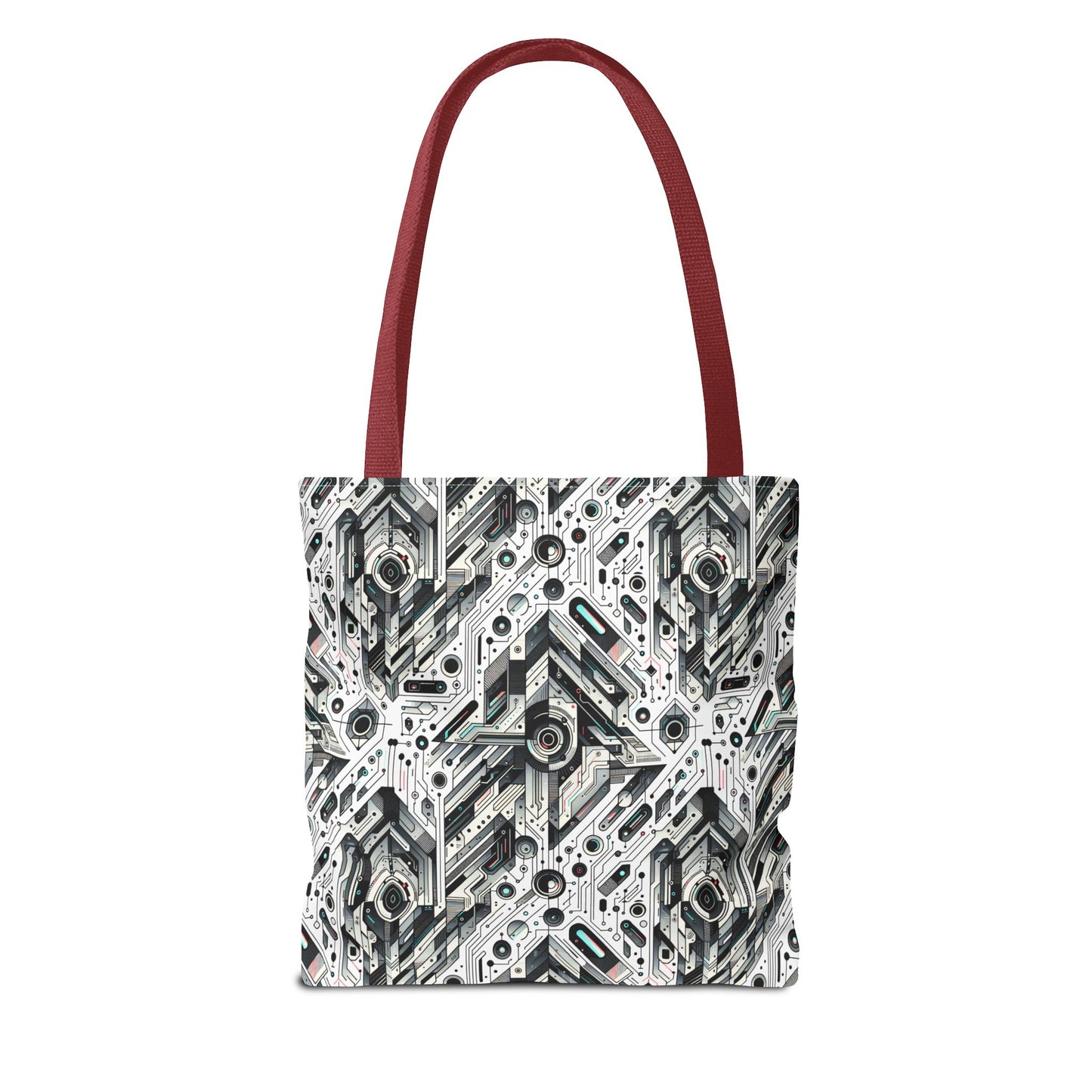 Tech-Infused Streetwear Tech-Forward Minimalism Tote Bag - 8404 Design-51