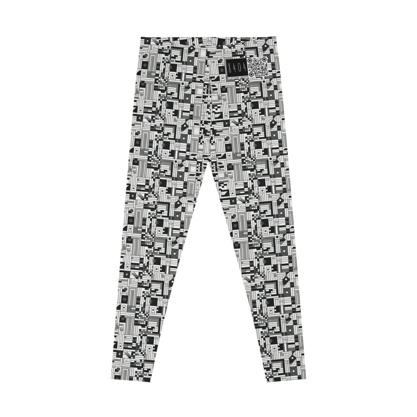 Digital Minimalism Minimalist Tech Stretch Leggings - 8404 Design-43