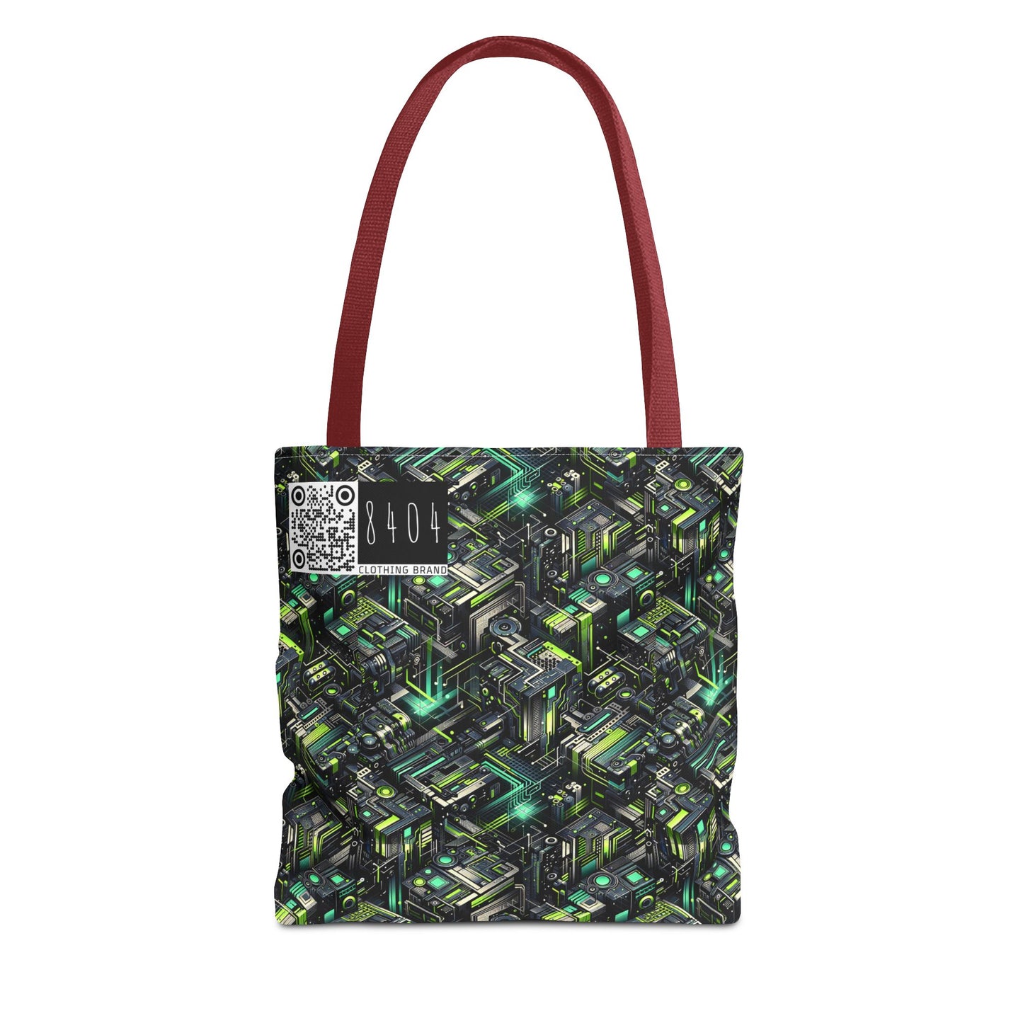 Tech-Infused Graphics Tech-Forward Streetwear Tote Bag - 8404 Design-47