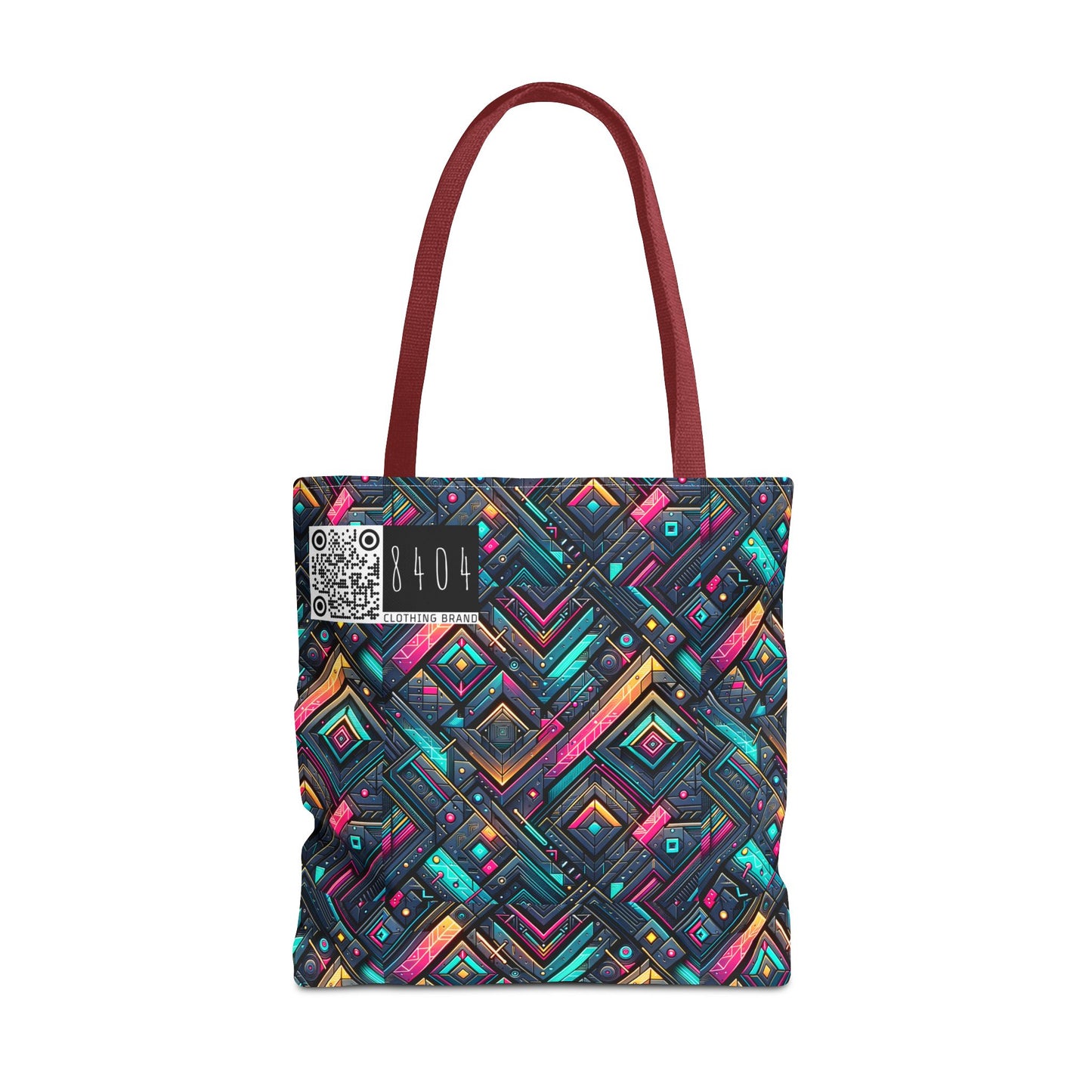 Tech-Inspired Graphics Cyberpunk Cool Tote Bag - 8404 Design-67