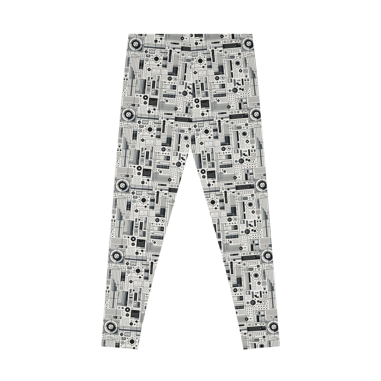 Digital Minimalism Minimalist Tech Stretch Leggings - 8404 Design-53