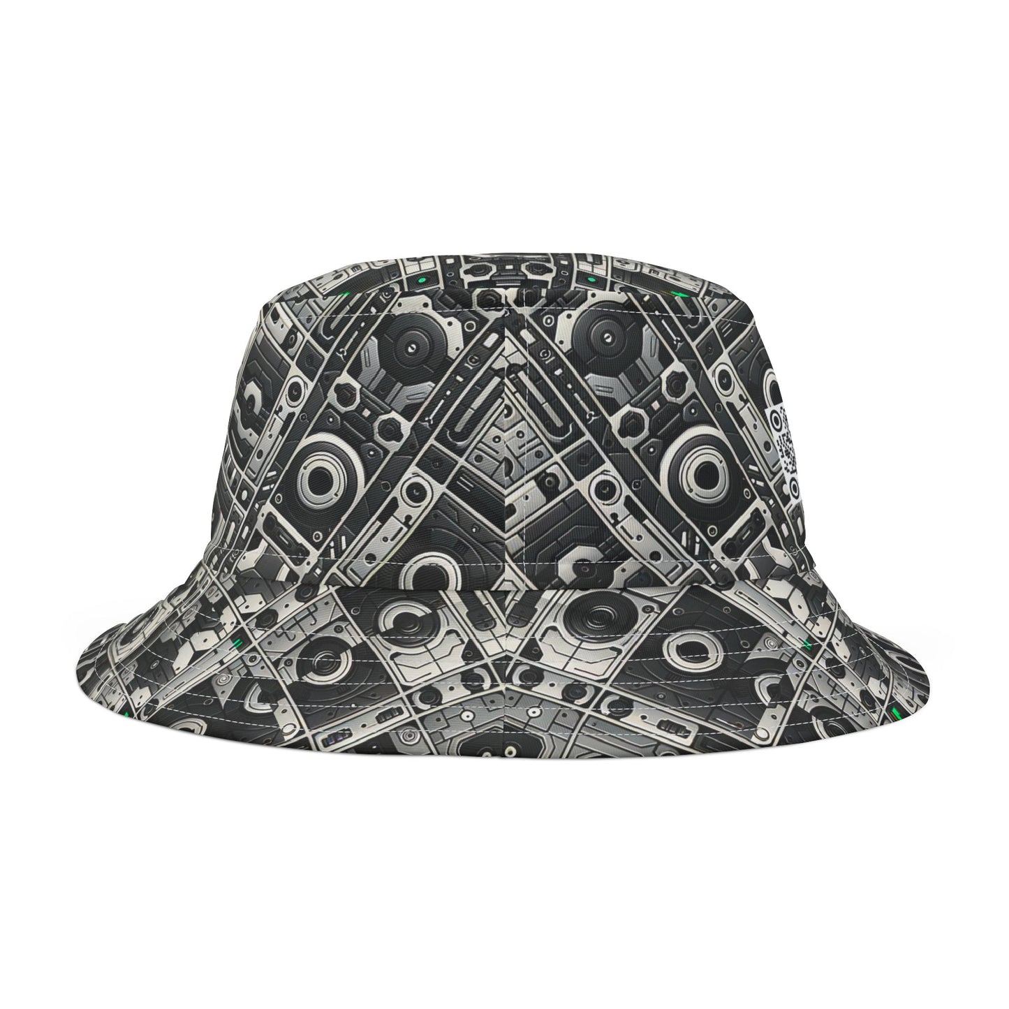 Tech Utility Aesthetics Tech-Forward Minimalism Bucket Hat - 8404 Design-60