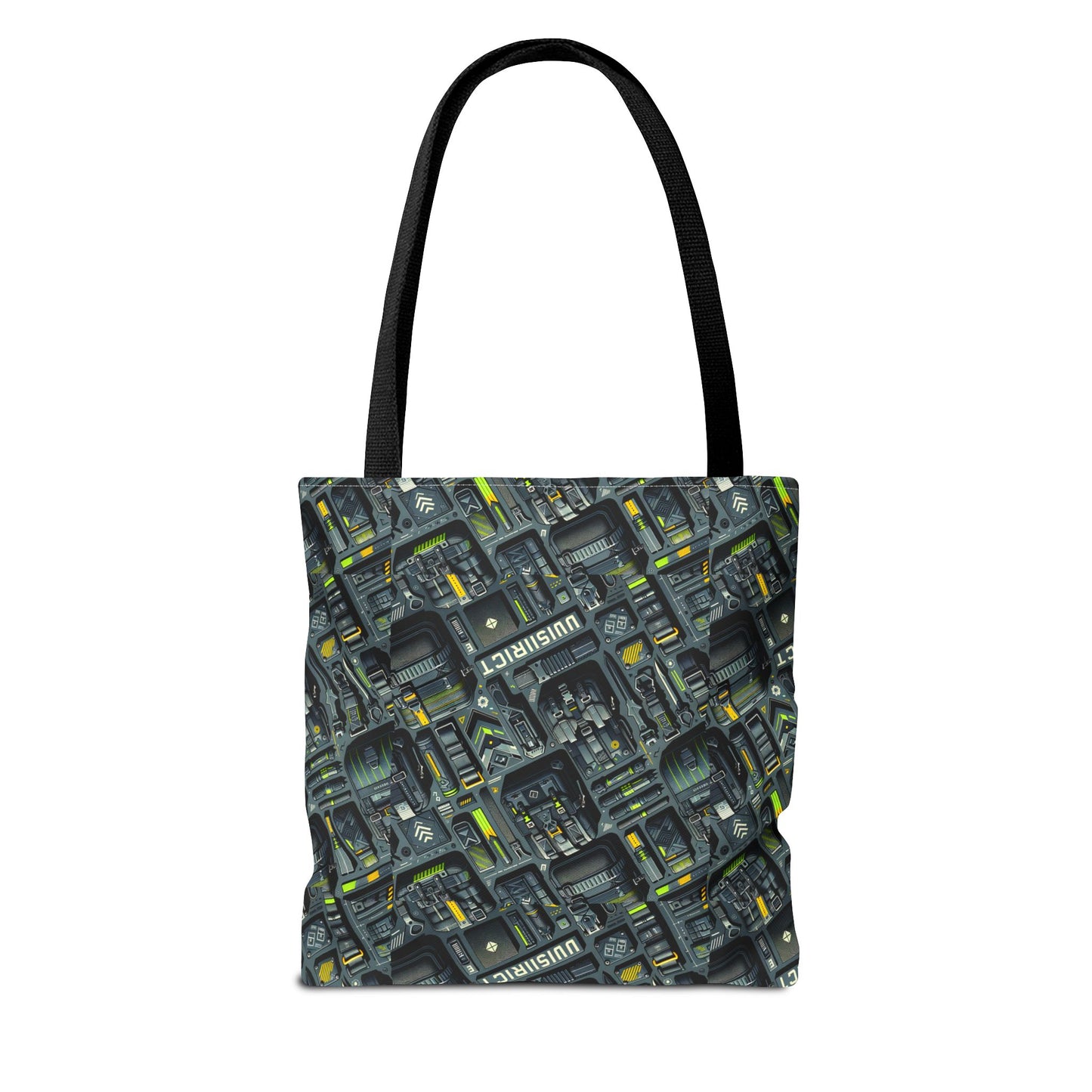 Tech Utility Streetwear Futuristic Tech-Forward Tote Bag - 8404 Design-47