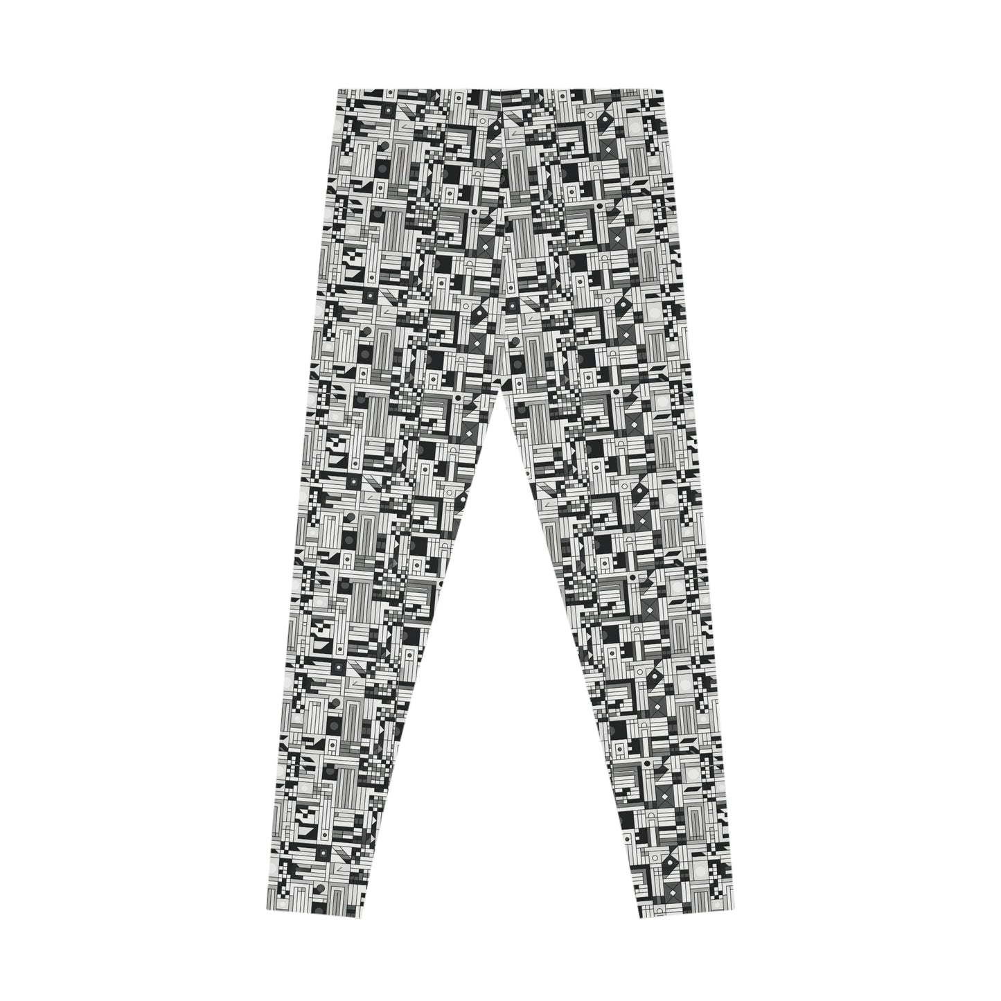 Digital Minimalism Minimalist Tech Stretch Leggings - 8404 Design-43