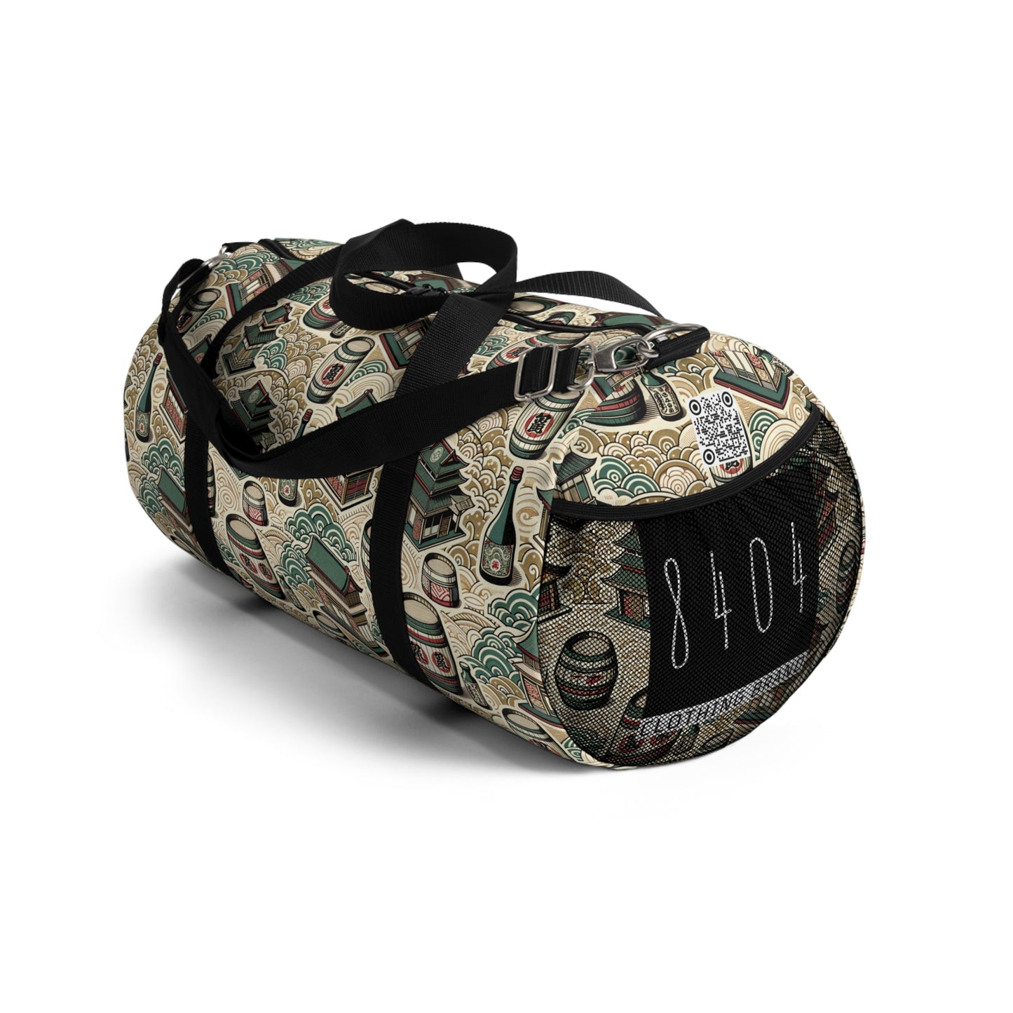 Cultural Artisanal Fusion Contemporary Cultural Elegance Duffel Bag - 8404 Design-68