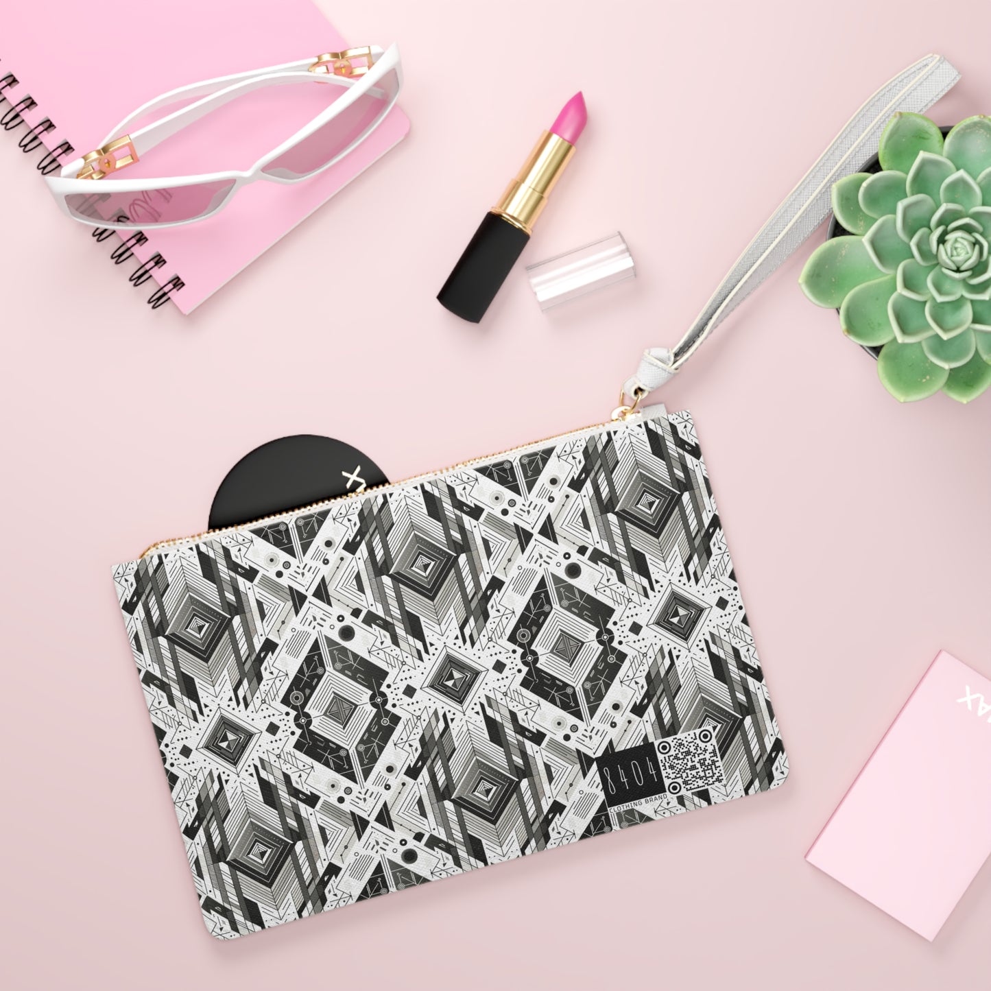 Digital Minimalism Minimalist Tech Clutch Bag - 8404 Design-51