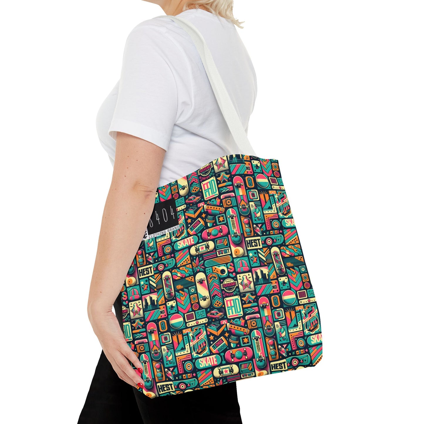 Skate Culture Revival Urban Retro Cool Tote Bag - 8404 Design-61