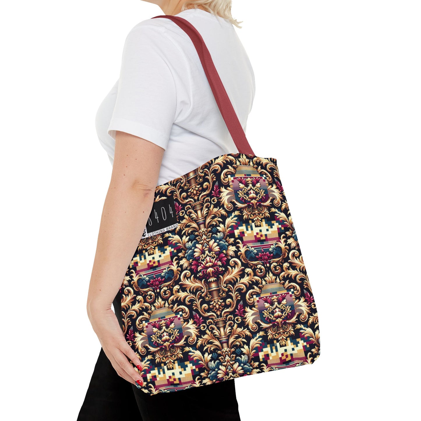 Digital Renaissance Modern Baroque Fusion Tote Bag - 8404 Design-53