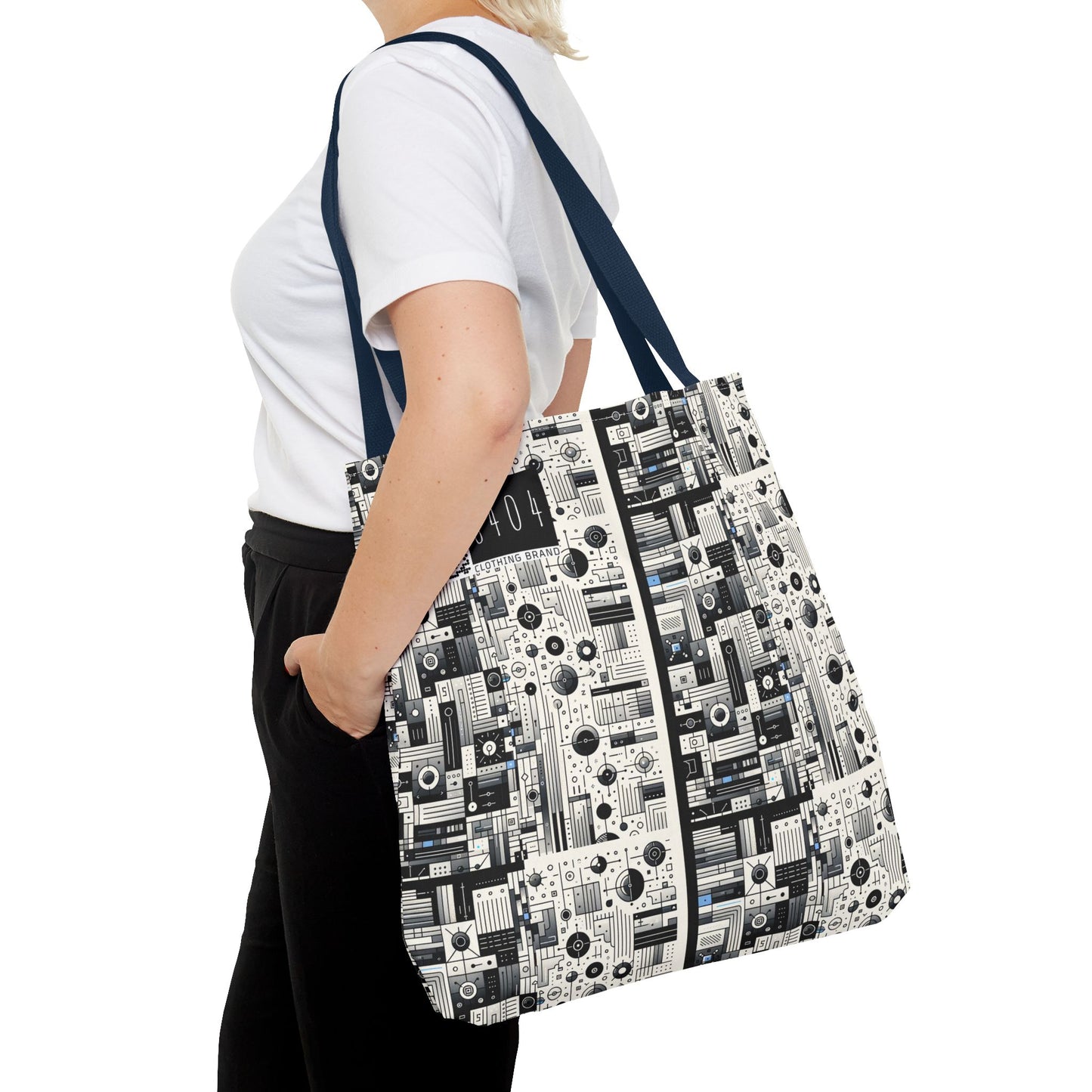 Digital Minimalism Minimalist Tech Tote Bag - 8404 Design-66