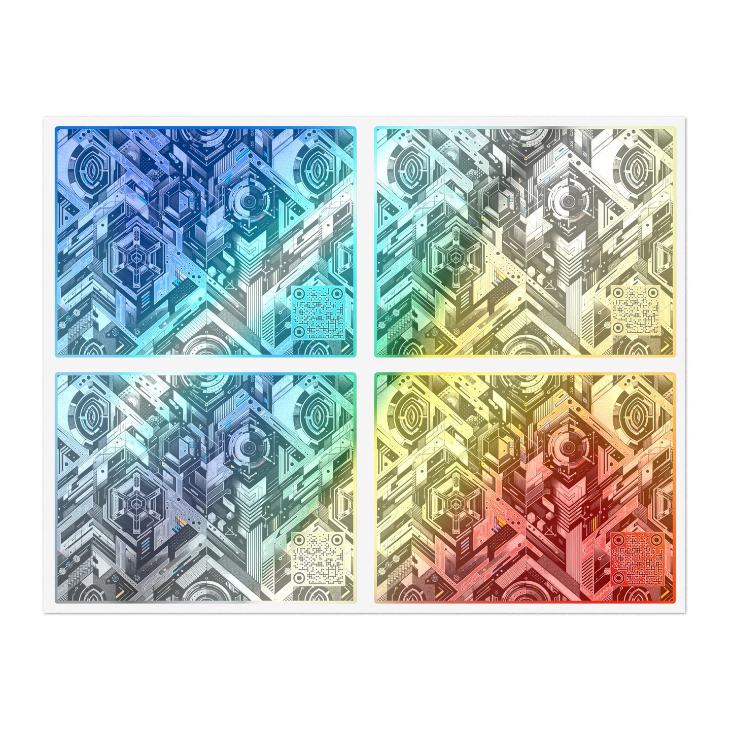 Tech Athletic Fusion Tech-Forward Athletic Sticker Sheets - 8404 Design-63