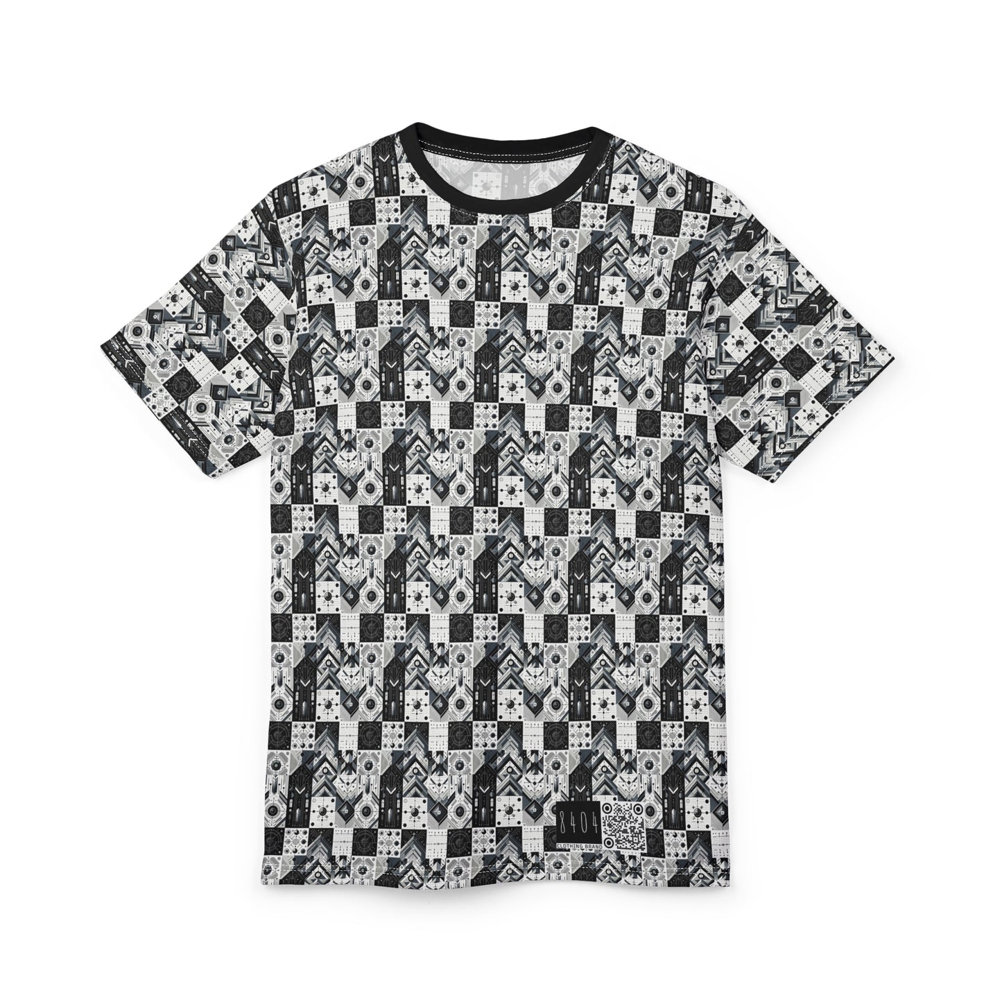 Digital Minimalism Minimalist Tech Unisex Cut & Sew Tee - 8404 Design-50