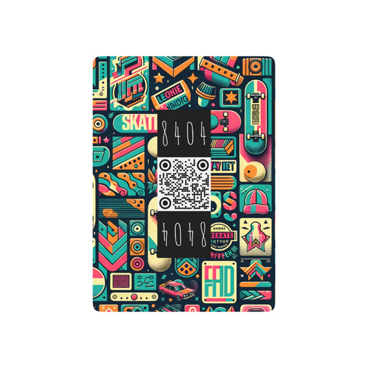 Skate Culture Revival Urban Retro Cool Poker Playing Cards - 8404 Design-61 B