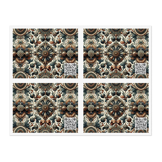 Neo-Dandyism Modern Dandy Streetwear Sticker Sheets - 8404 Design-51