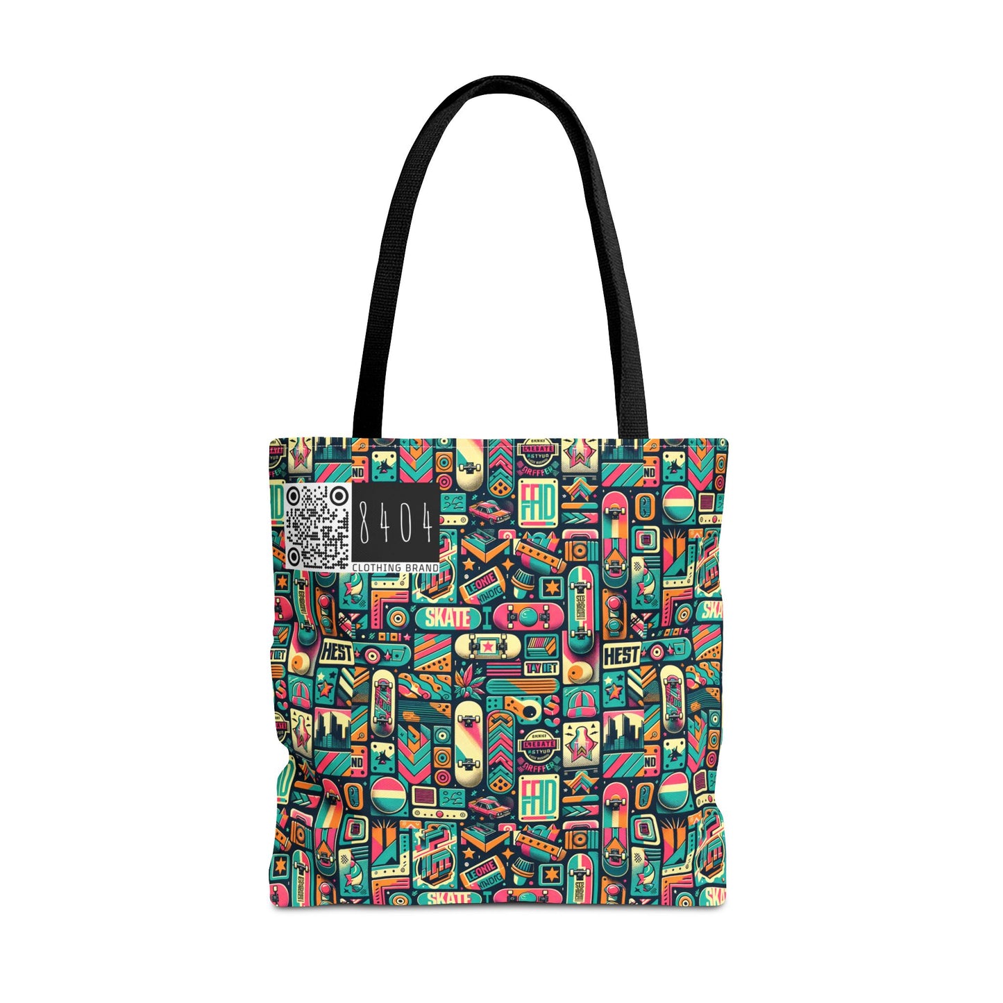 Skate Culture Revival Urban Retro Cool Tote Bag - 8404 Design-61