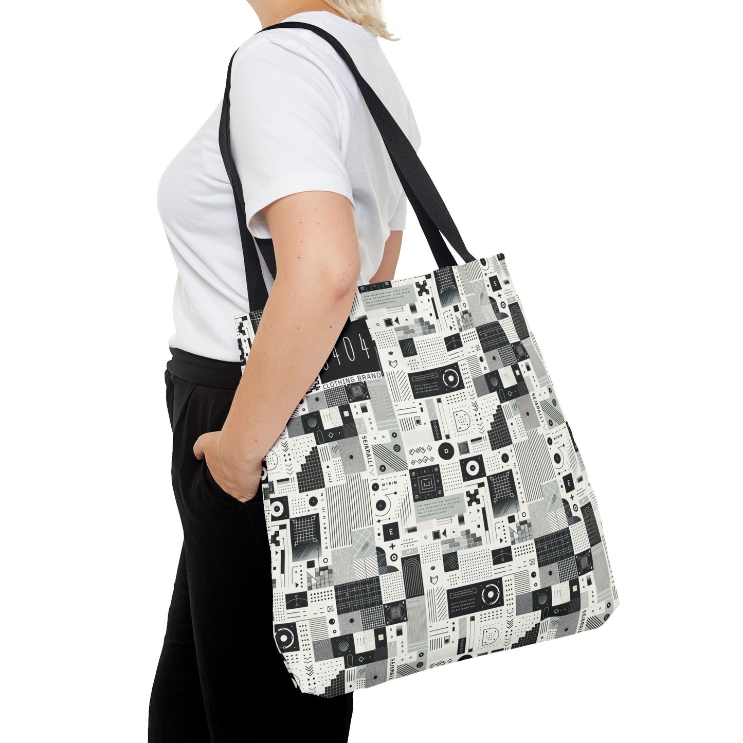 Digital Minimalism Minimalist Tech Tote Bag - 8404 Design-50