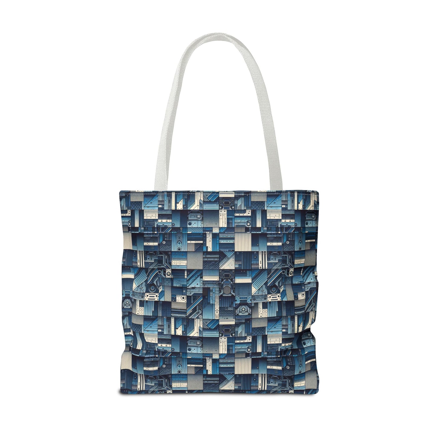 Tech-Inspired Utility Tech-Forward Streetwear With Utilitarian Edge Tote Bag - 8404 Design-44