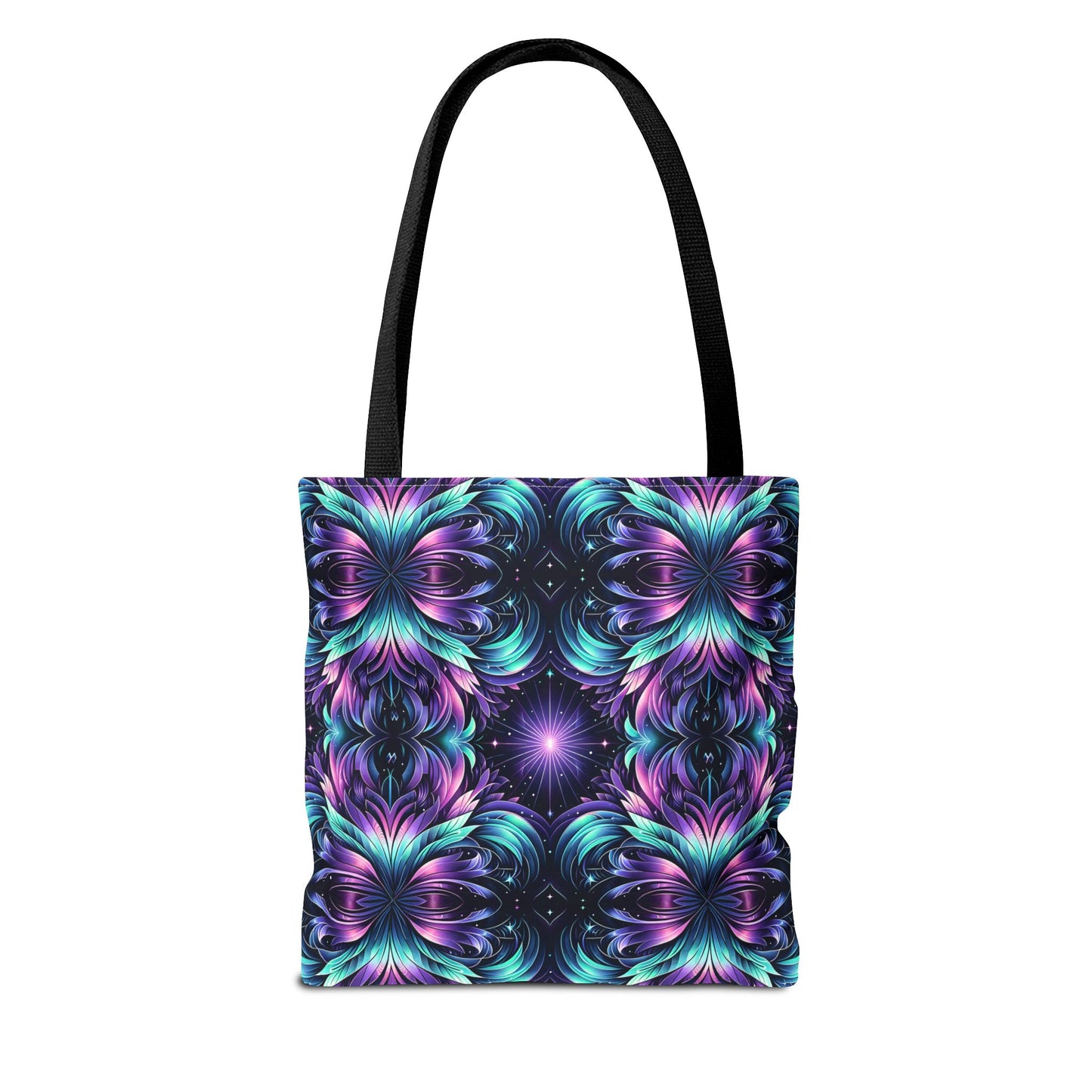 Iridescent Dream Futuristic Tech Tote Bag - 8404 Design-60