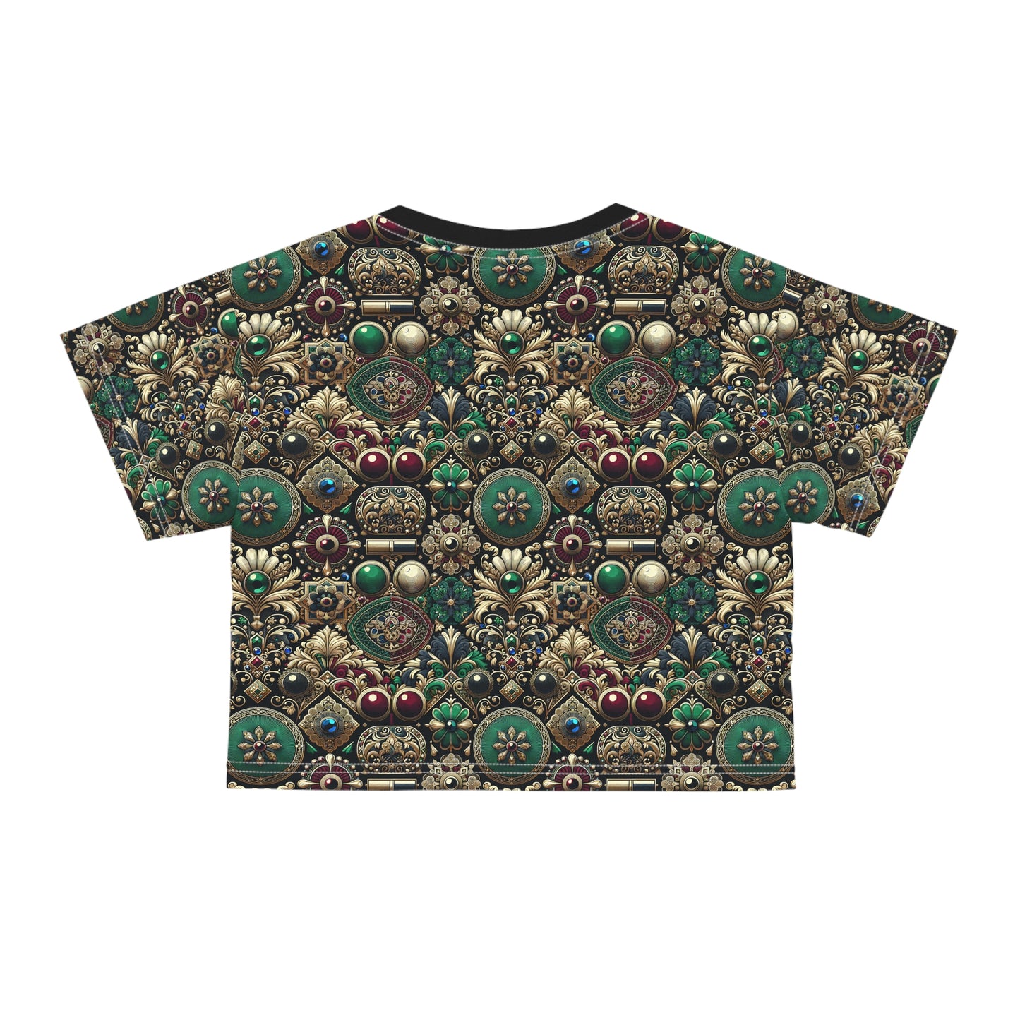 Neo-Dandyism Modern Dandy Streetwear Crop Tee - 8404 Design-54