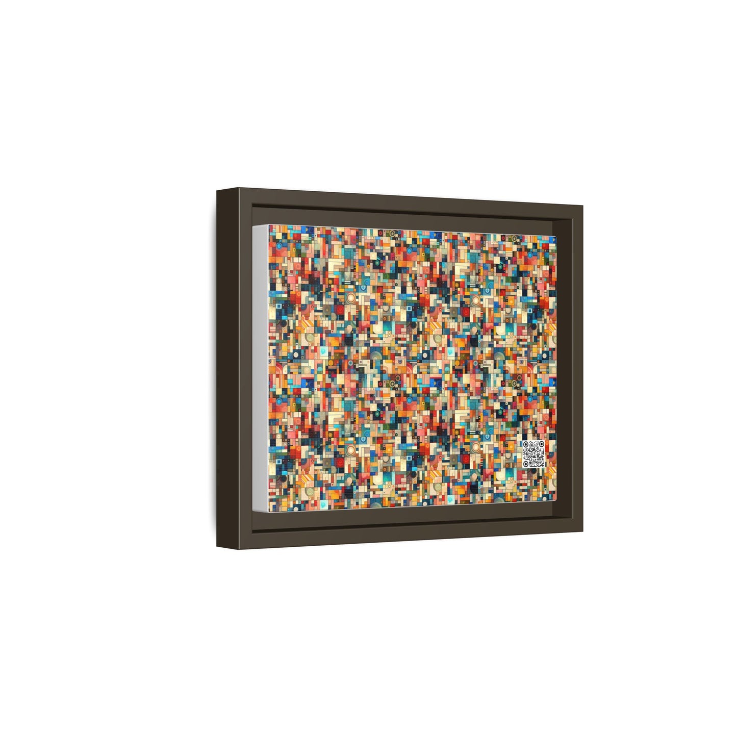 Digital Artistic Expression Artistic Streetwear Matte Canvas, Framed (multi-Color) - 8404 Design-46 B