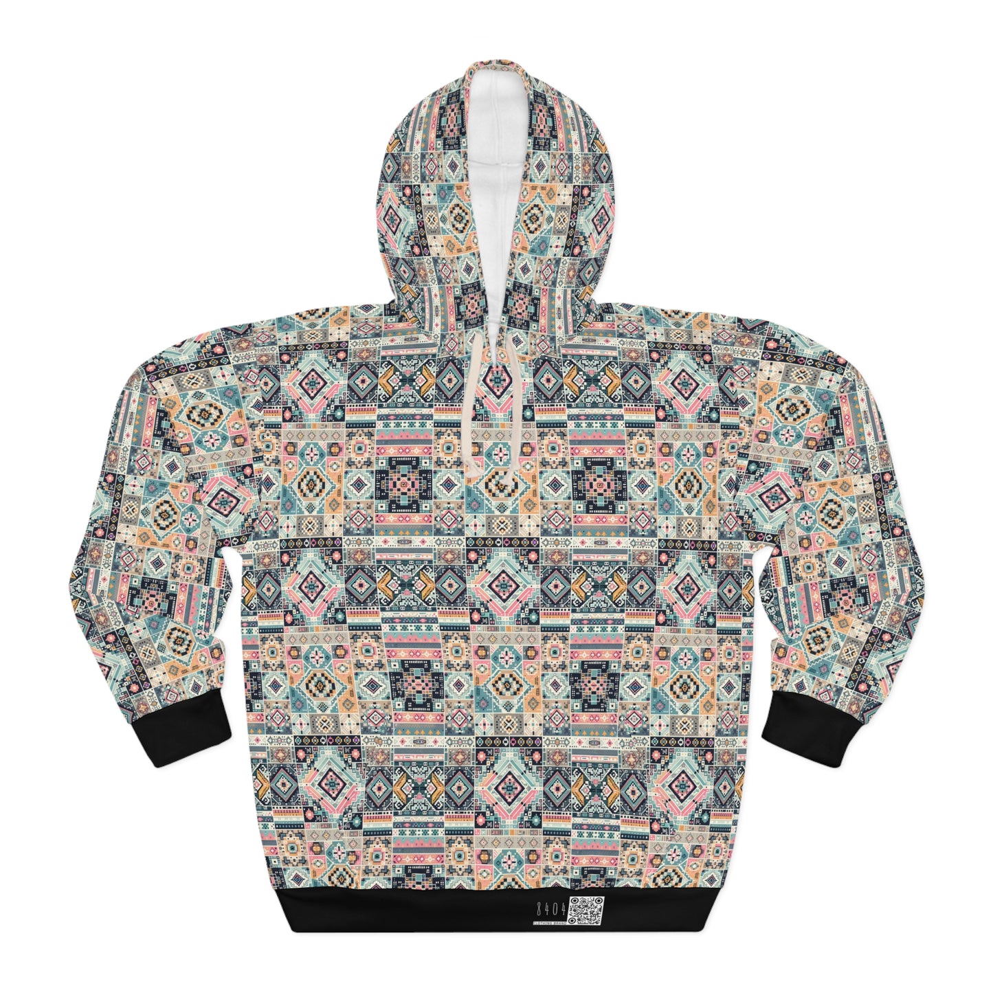 Digital Artisanal Fusion Digital Artisanal Pullover Hoodie - 8404 Design-55