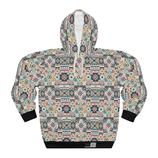 Digital Artisanal Fusion Digital Artisanal Pullover Hoodie - 8404 Design-55