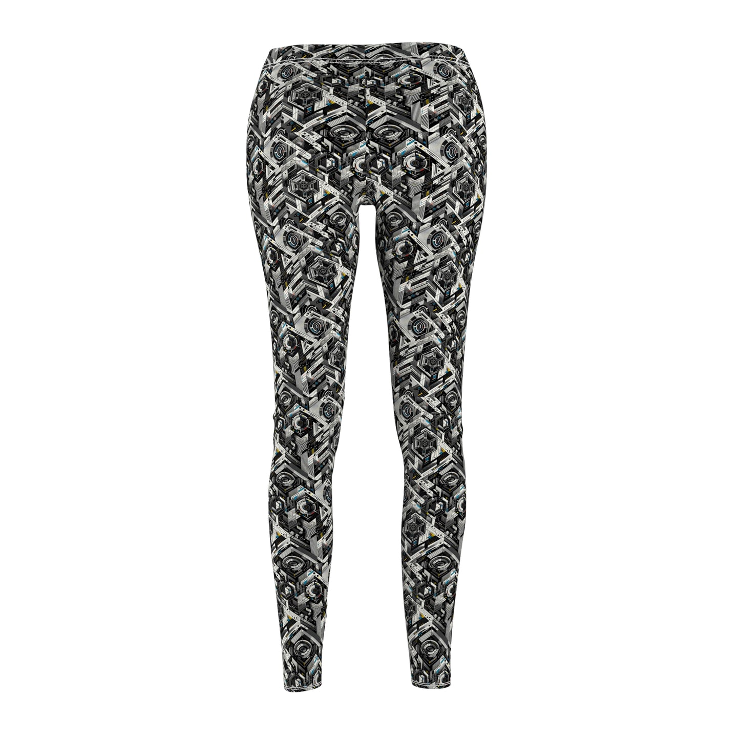 Tech Athletic Fusion Tech-Forward Athletic Women's Cut & Sew Casual Leggings - 8404 Design-63