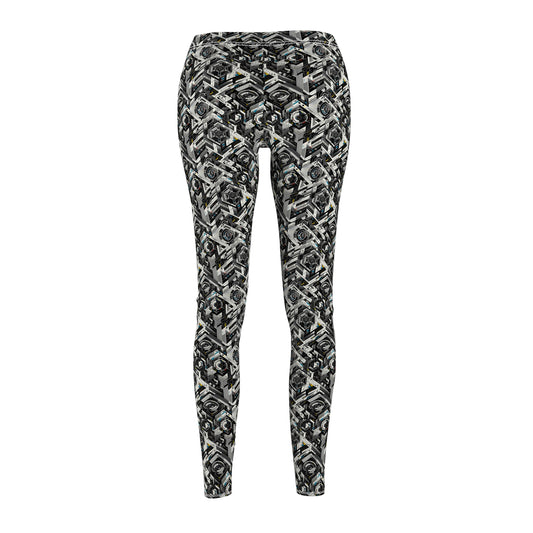 Tech Athletic Fusion Tech-Forward Athletic Women's Cut & Sew Casual Leggings - 8404 Design-63