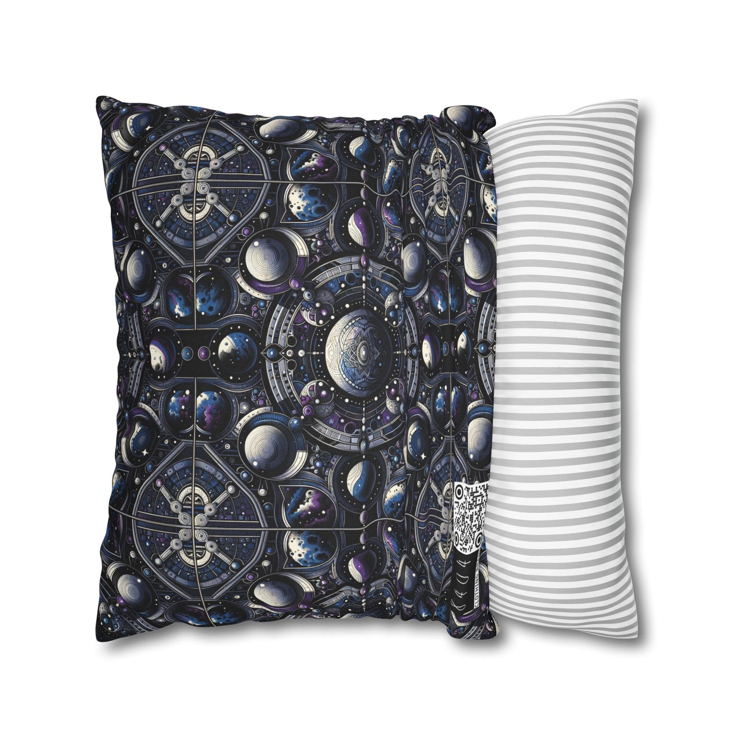 Tech Astronaut Tech-Forward Streetwear Meets Space Exploration Spun Polyester Square Pillowcase - 8404 Design-46