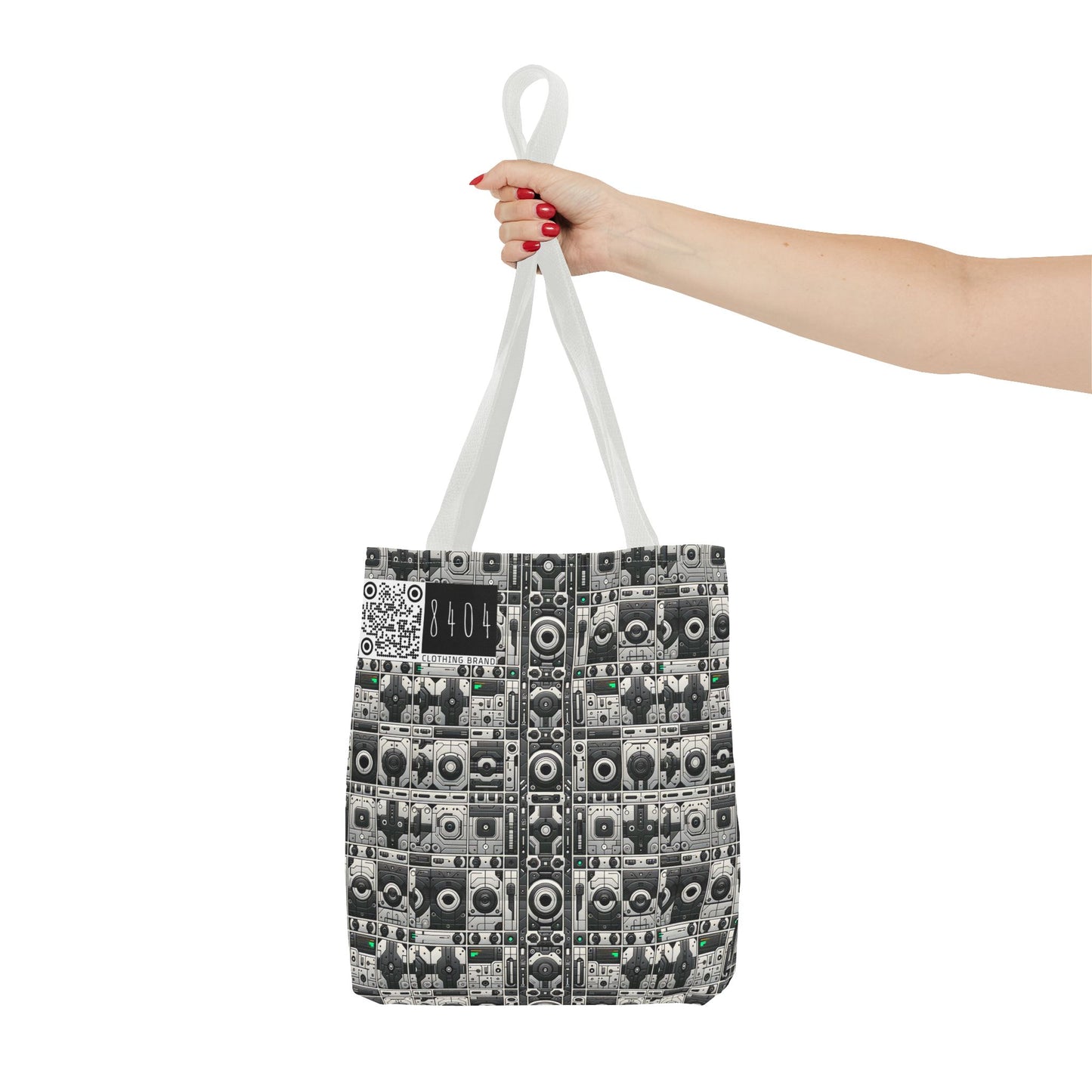Tech Utility Aesthetics Tech-Forward Minimalism Tote Bag - 8404 Design-60