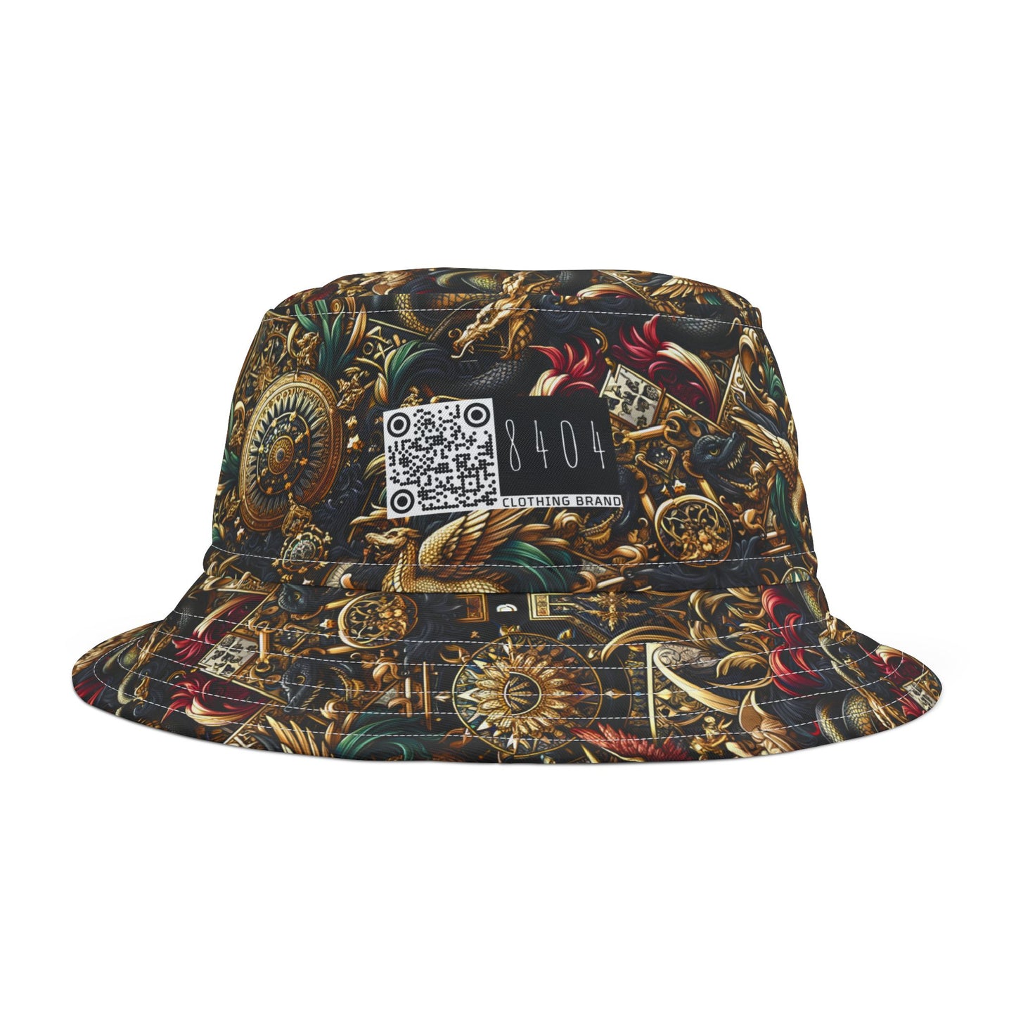 Digital Renaissance Luxurious Streetwear Inspired By Classical Art With a Modern Twist Bucket Hat - 8404 Design-76