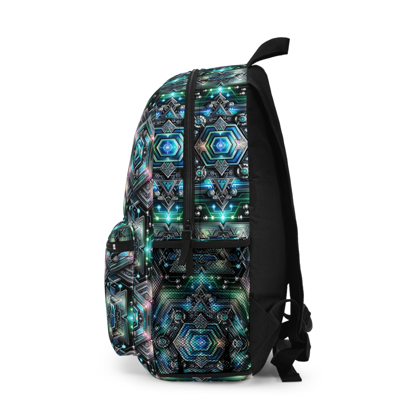 Tech-Infused Futurism Futuristic Tech Backpack - 8404 Design-63