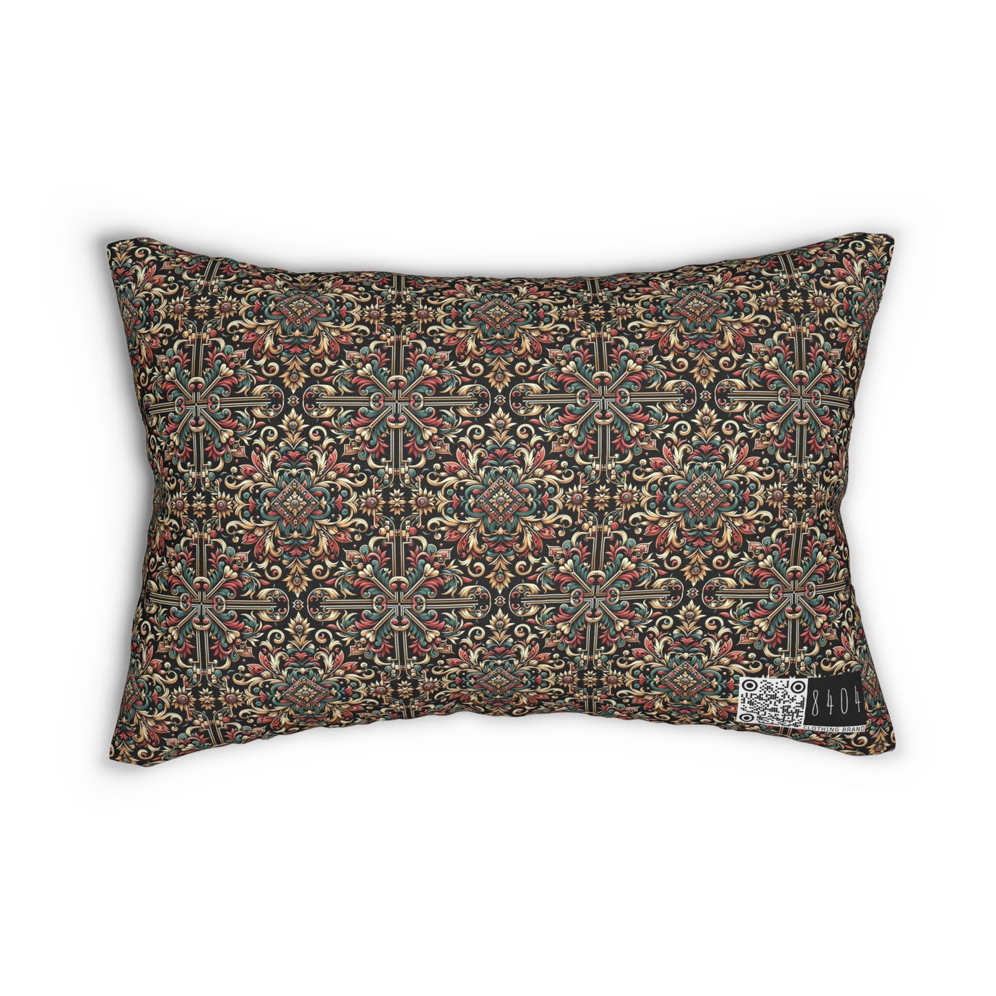 Streetwear Renaissance Artistic Clash of Old and New Spun Polyester Lumbar Pillow - 8404 Design-46 S