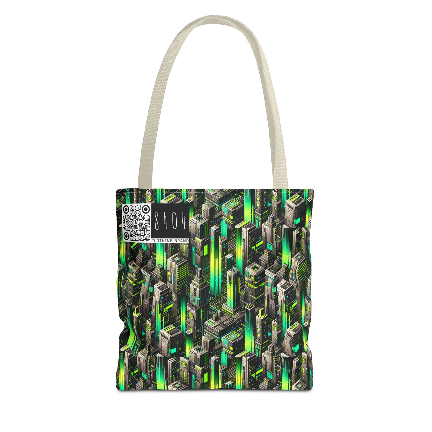 Digital Rebellion Tech-Forward Streetwear Tote Bag - 8404 Design-63