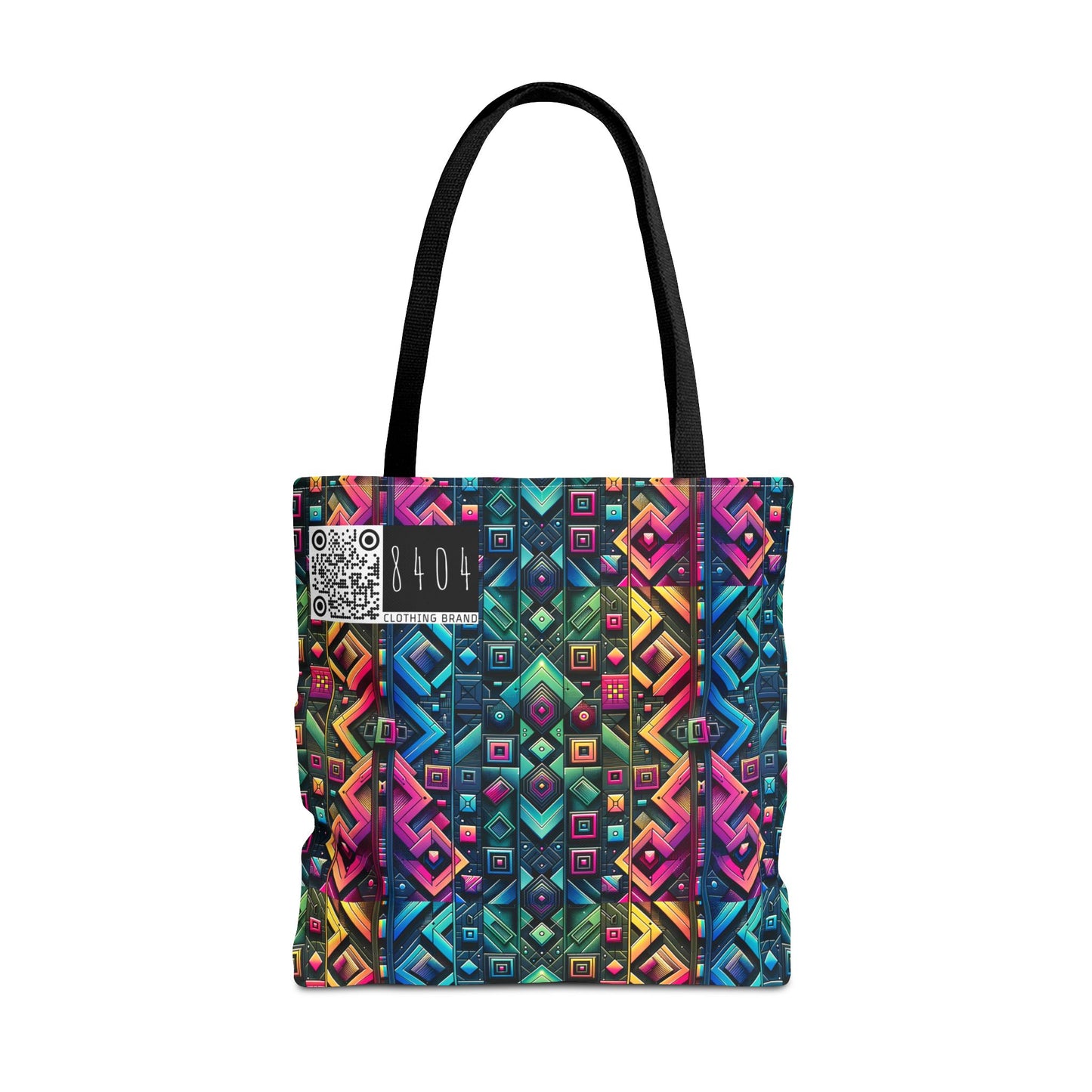 Tech-Inspired Graphics Cyberpunk Cool Tote Bag - 8404 Design-58